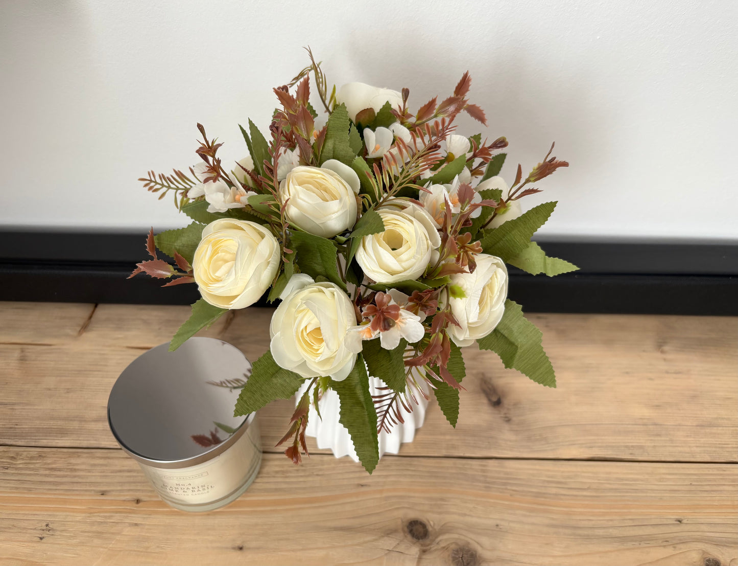 Autumn Ranunculi & Hydrangea Bunch