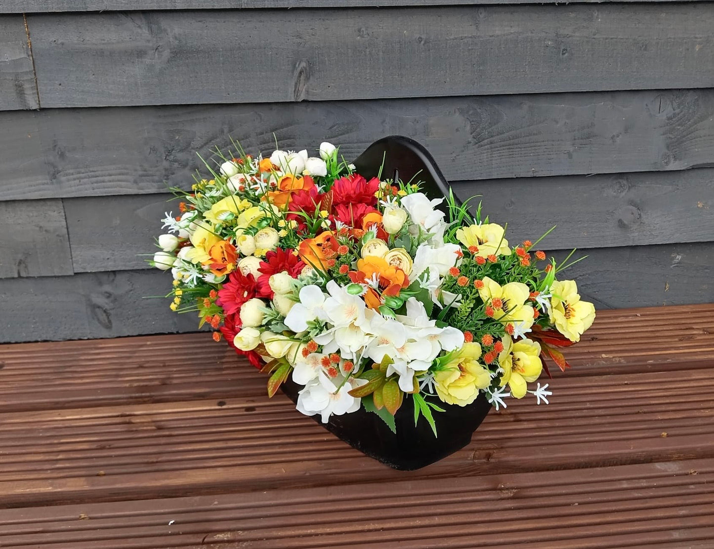 Autumn Floral Planter