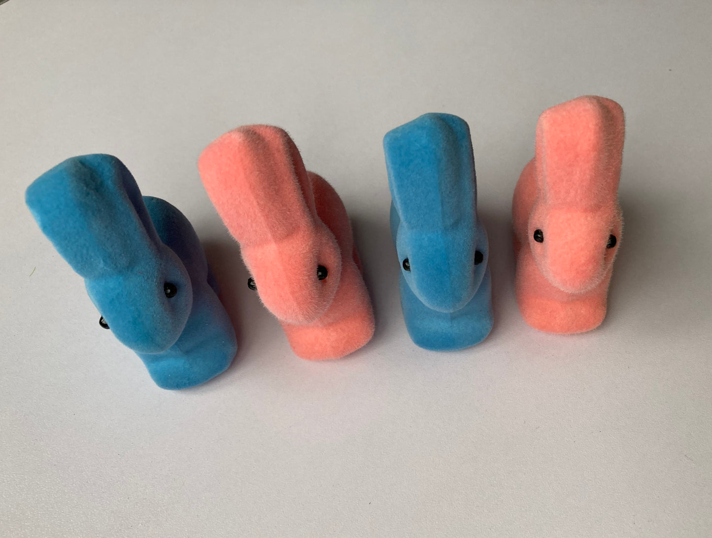 4pk Mini Blue & Pink Bunnies