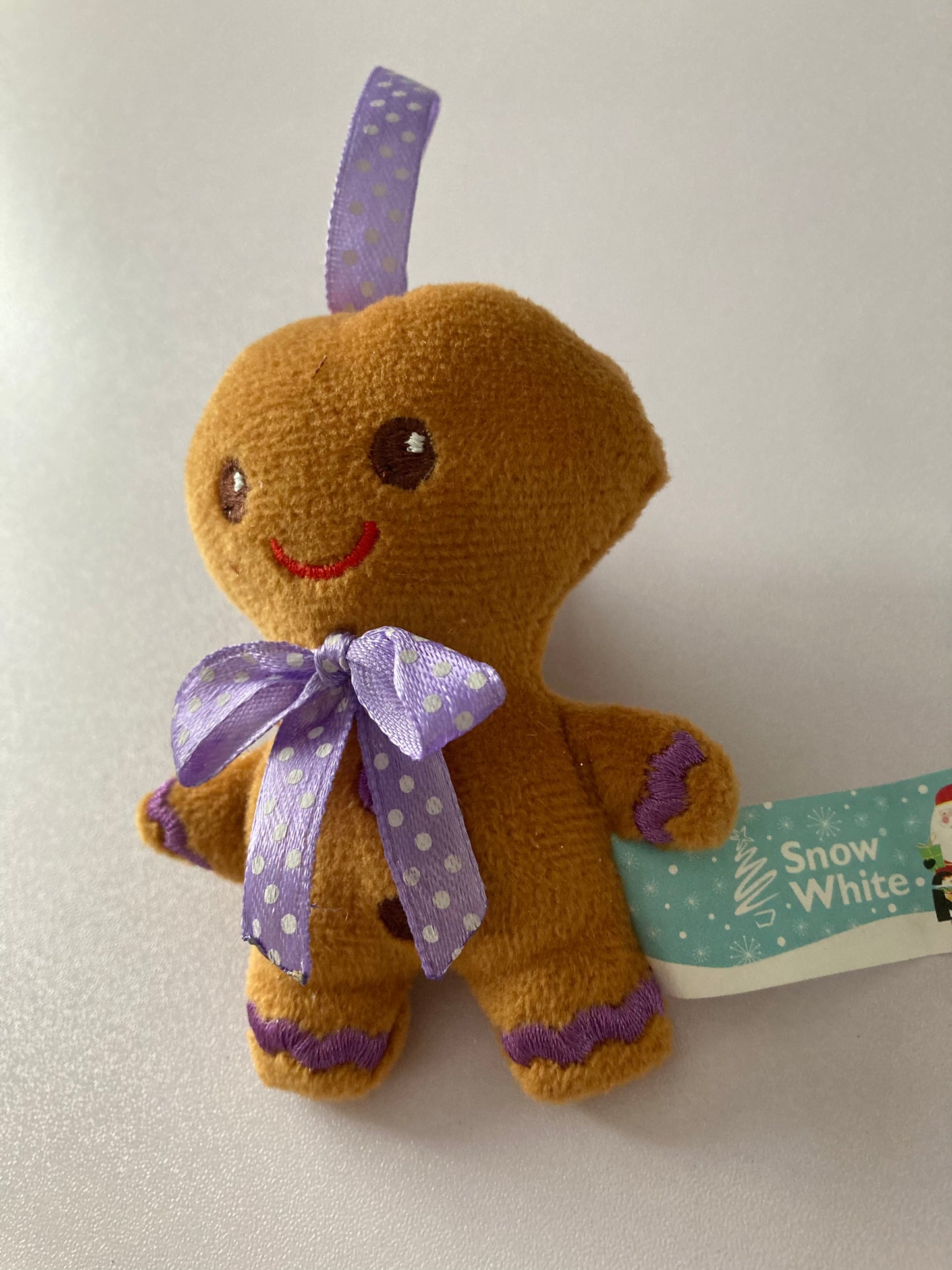 Plush Gingerbread Tree Decor