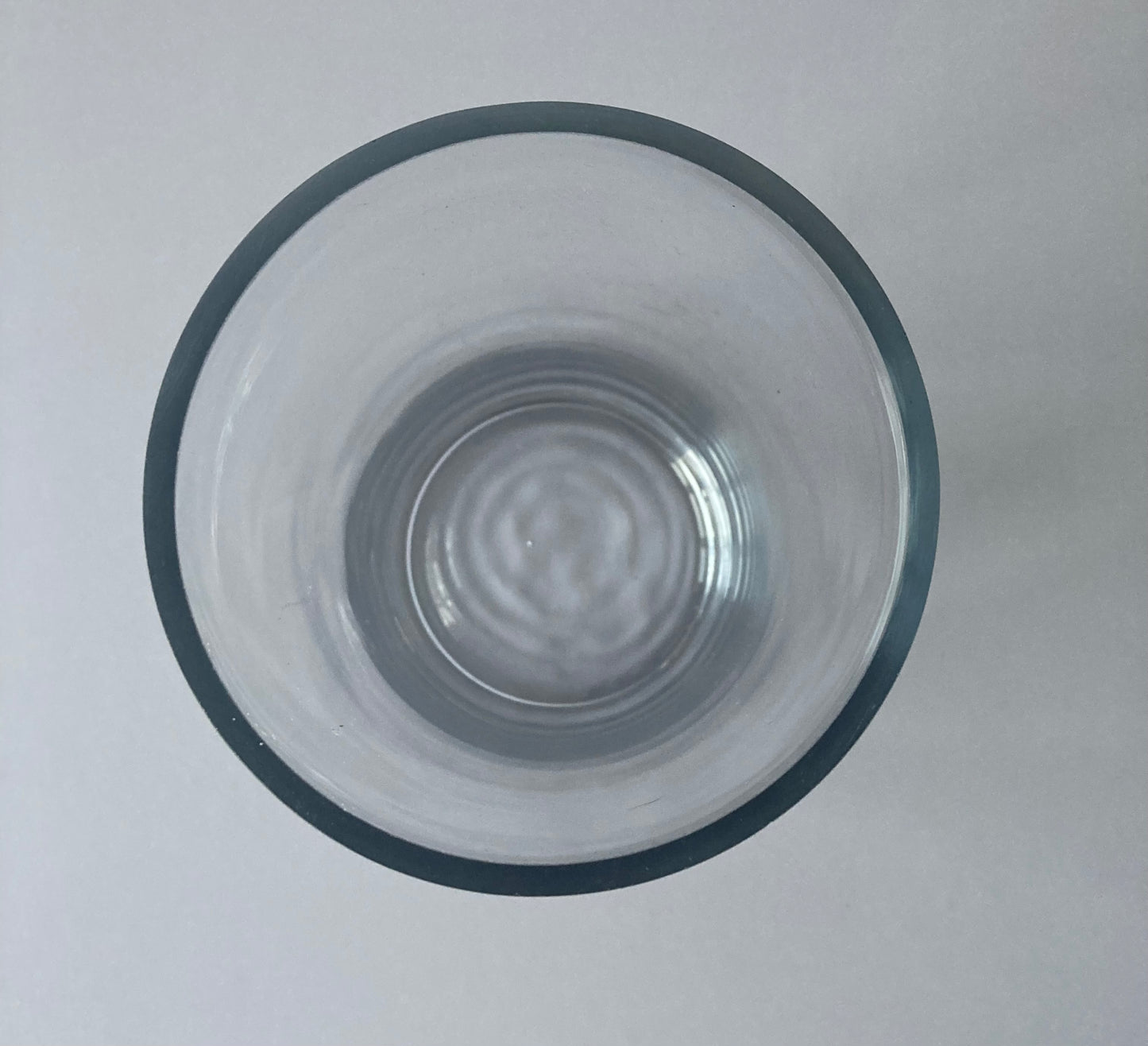 25cm Tall Glass Vase