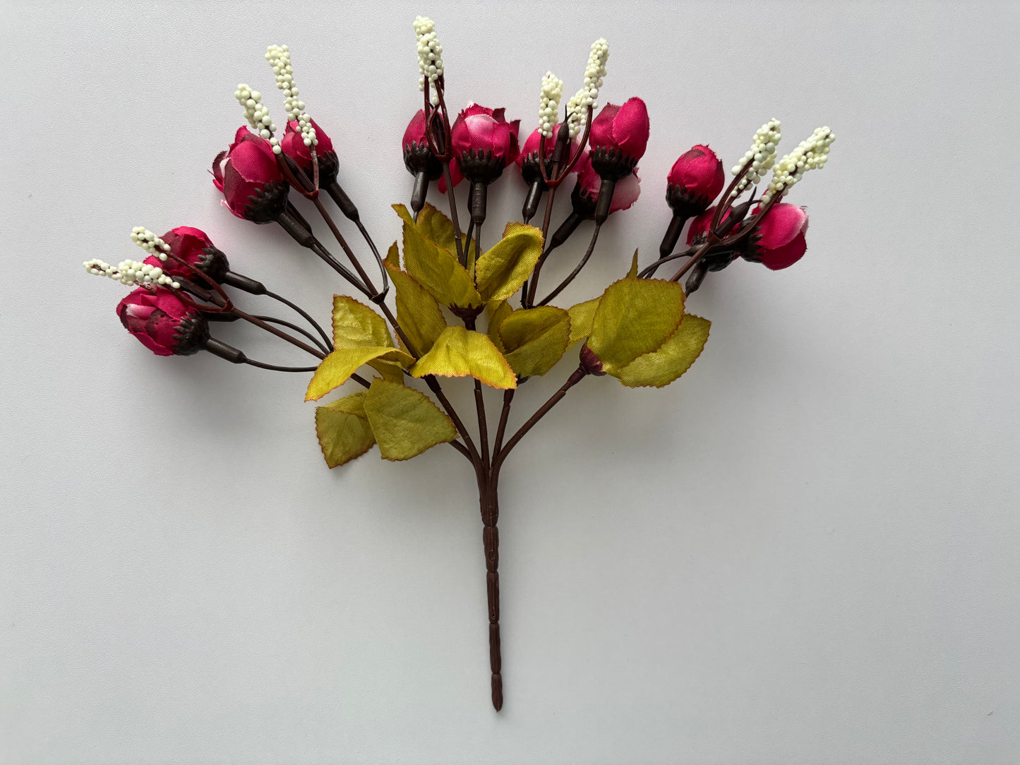 Pink/White Rosebud Bunch