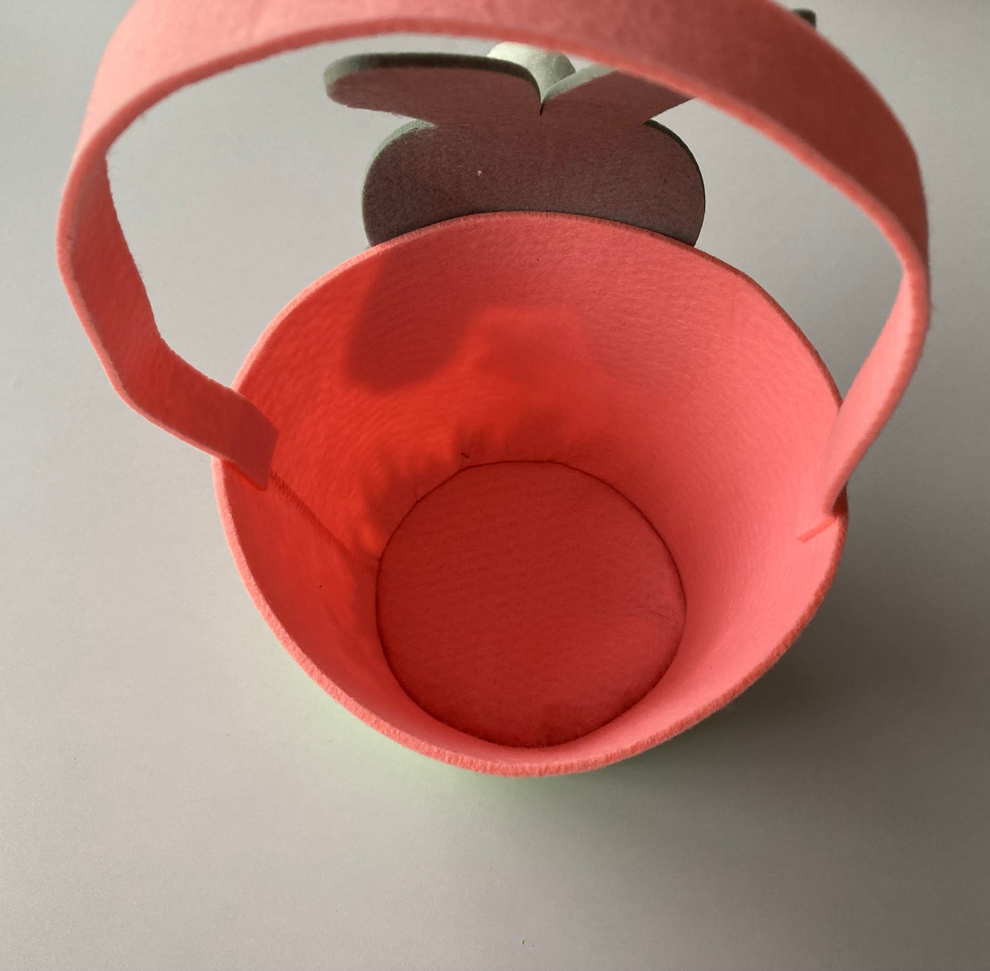 Pink Easter Bunny Basket