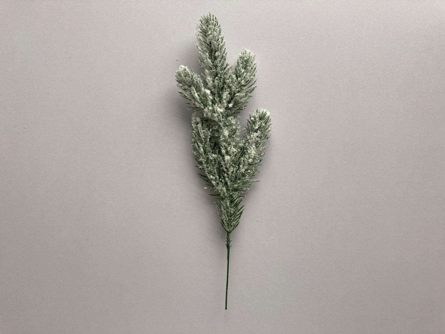 24cm Snowy Spruce Stem