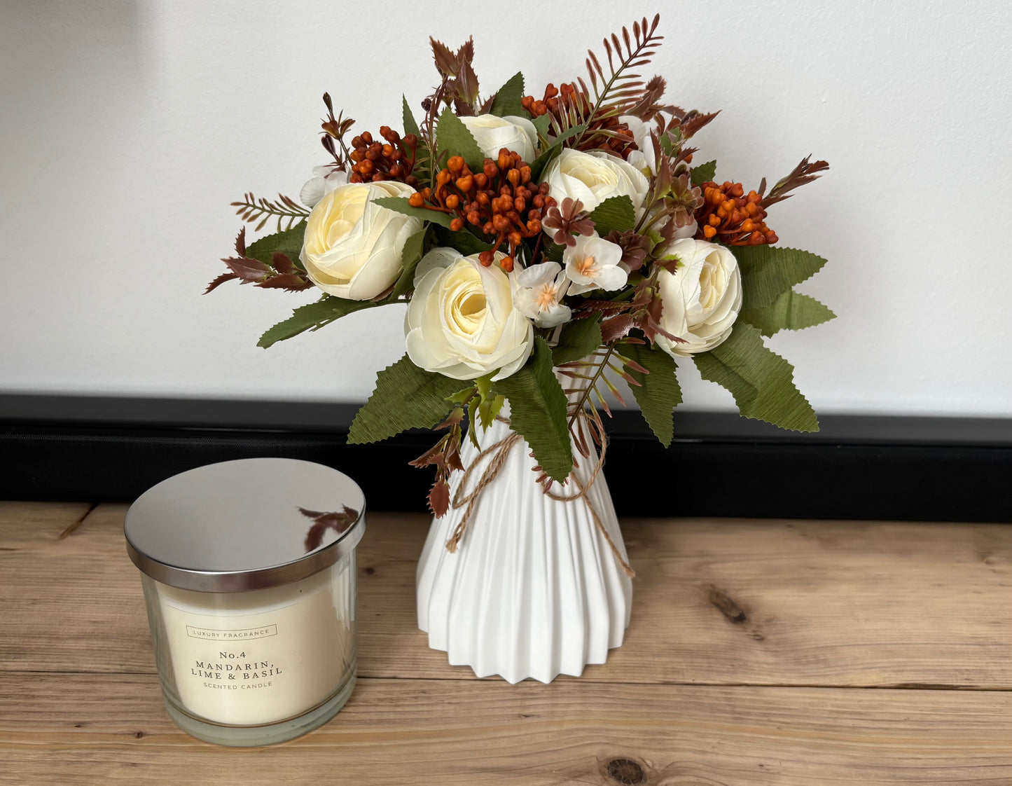 Autumn Ranunculi & Hydrangea Bunch