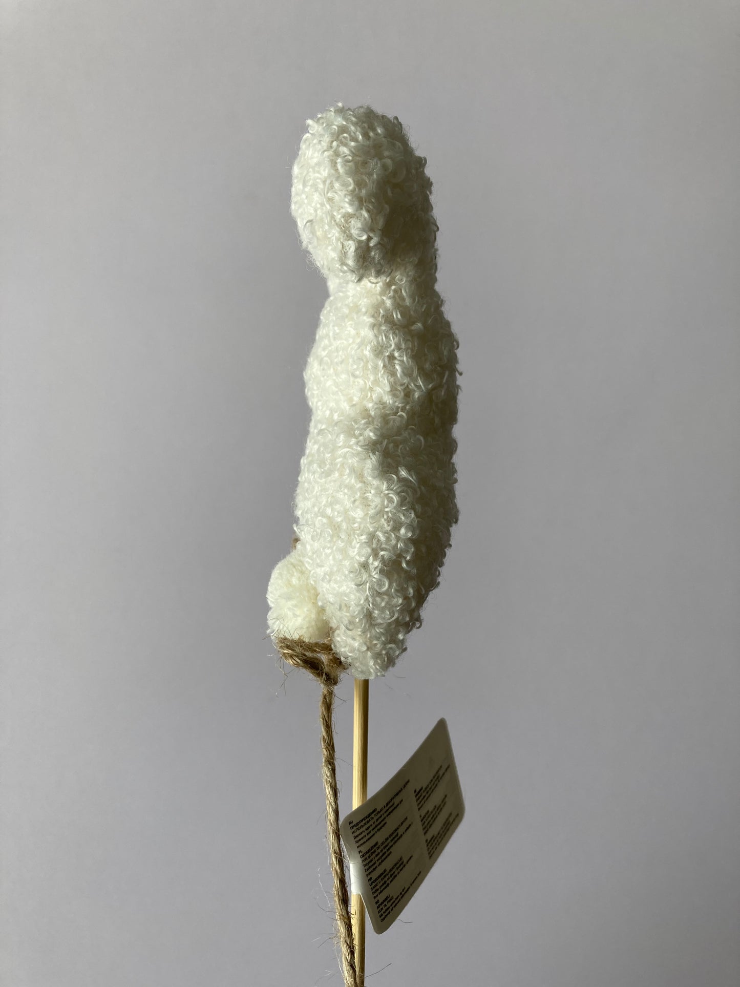 White Plush Rabbit Pick