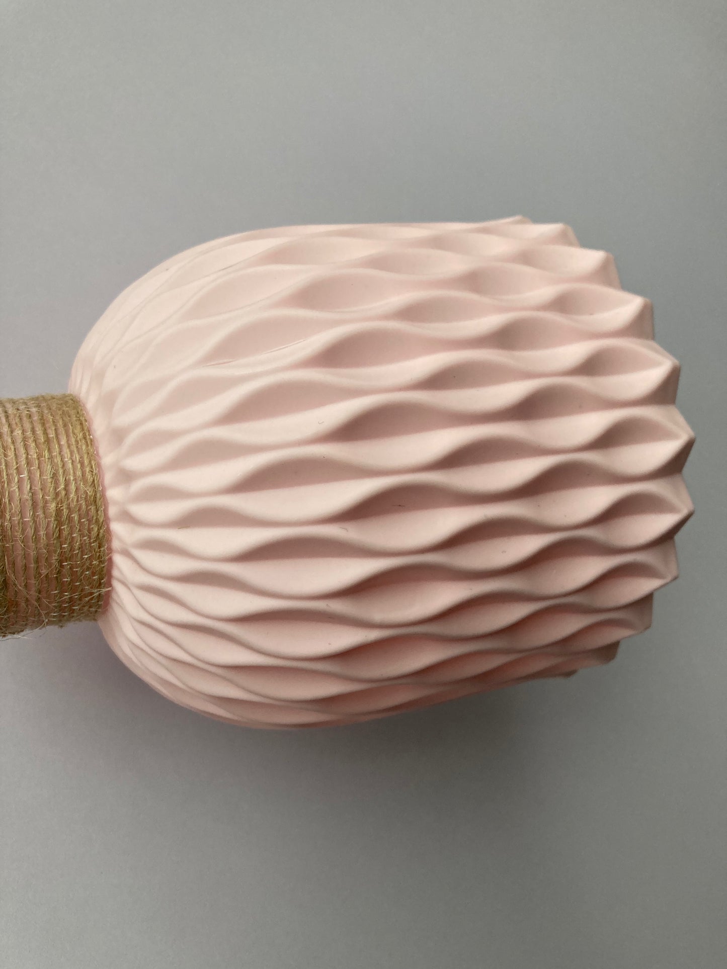 Pink Geometric Style Vase