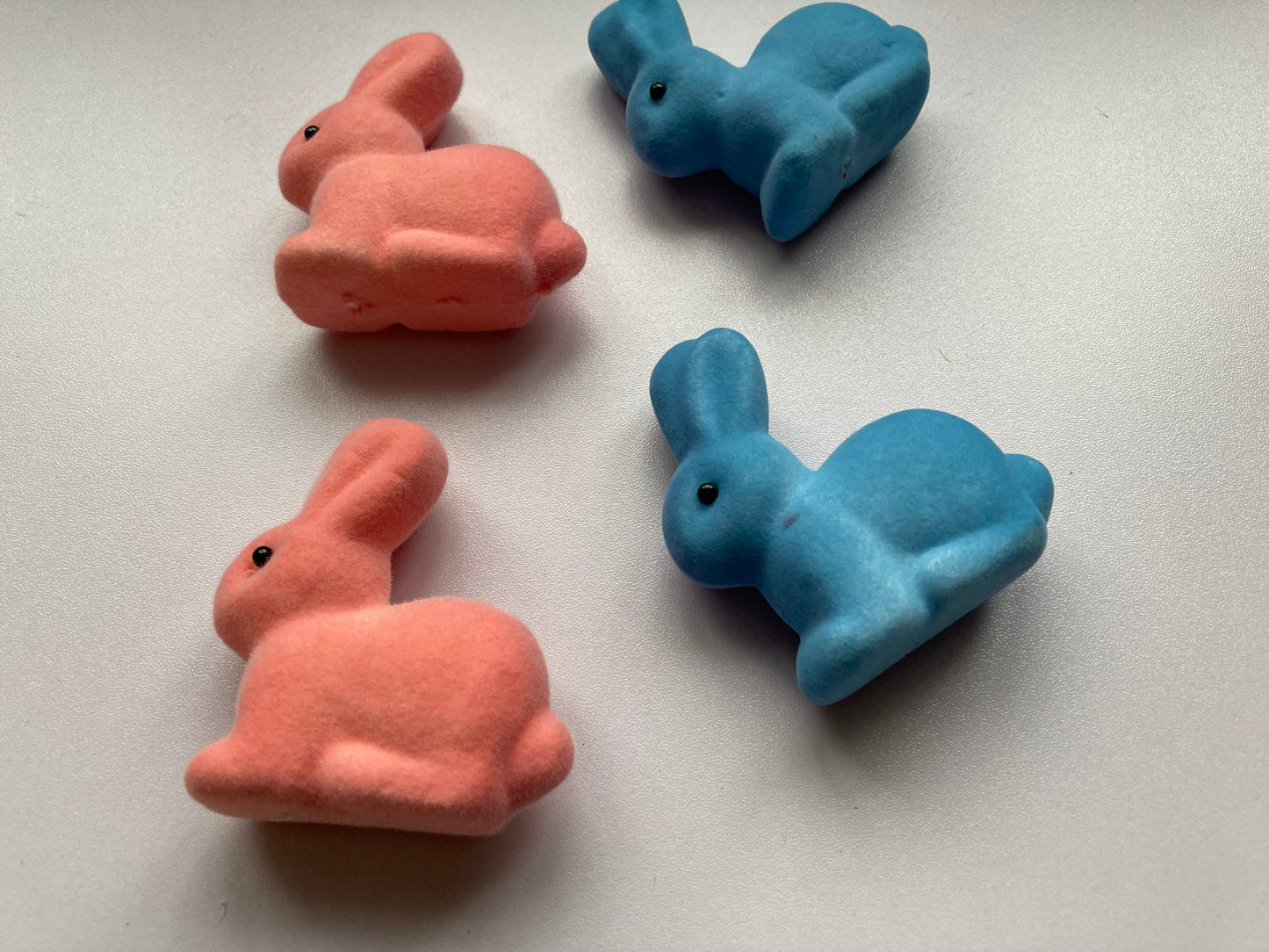 4pk Mini Blue & Pink Bunnies