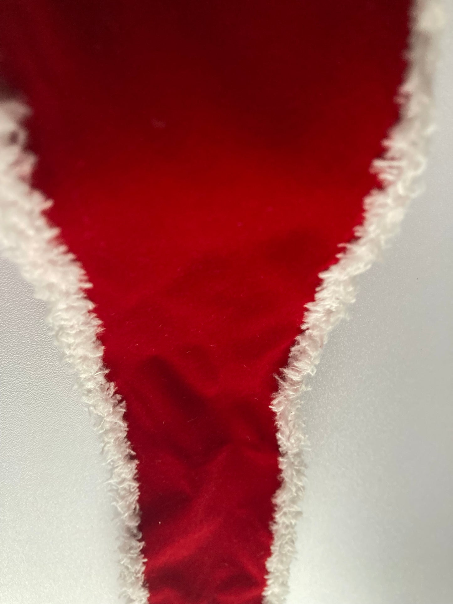2yrds Red Velvet Wired Edge Ribbon