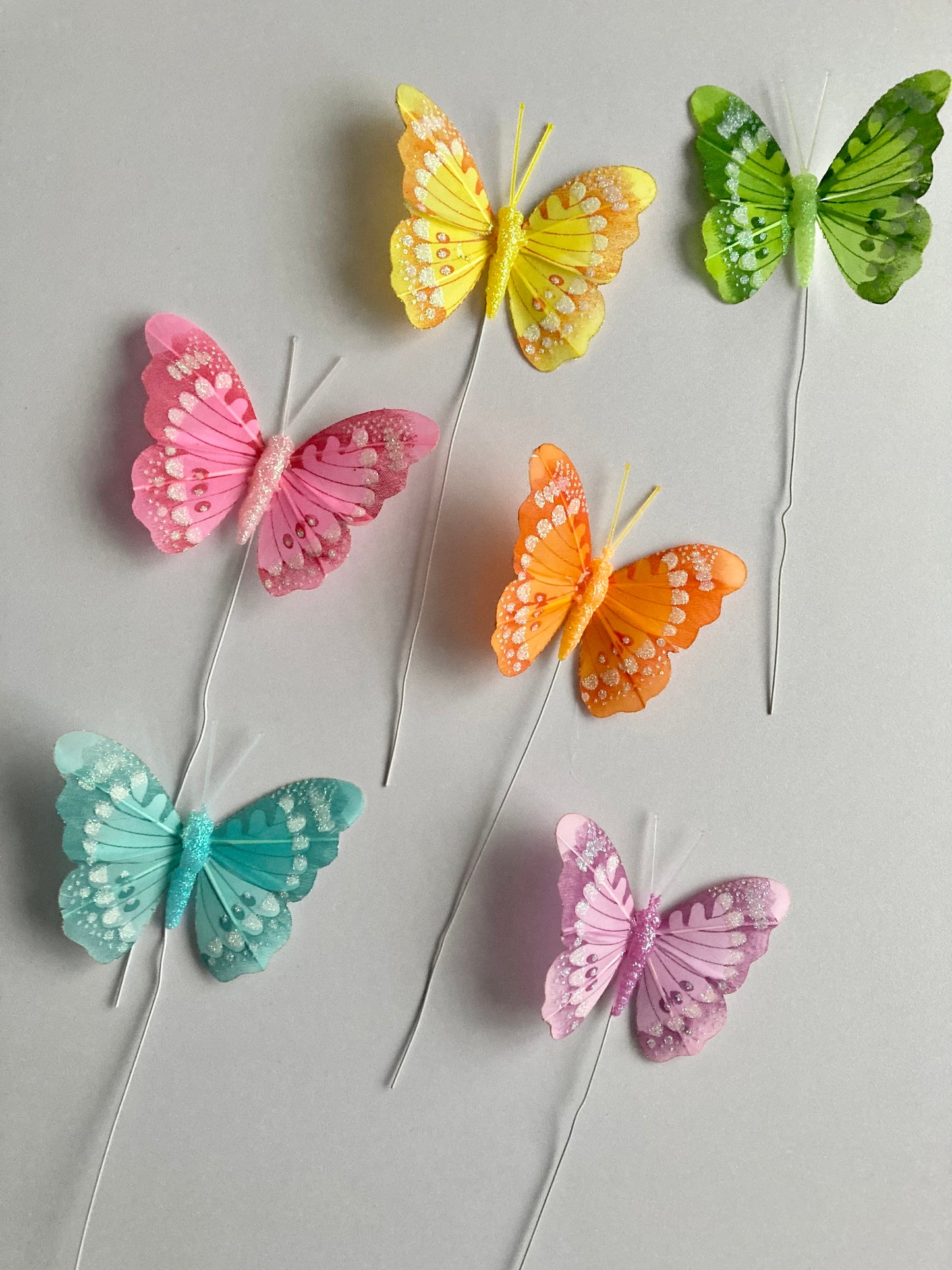 6 Colourful Butterfly Picks