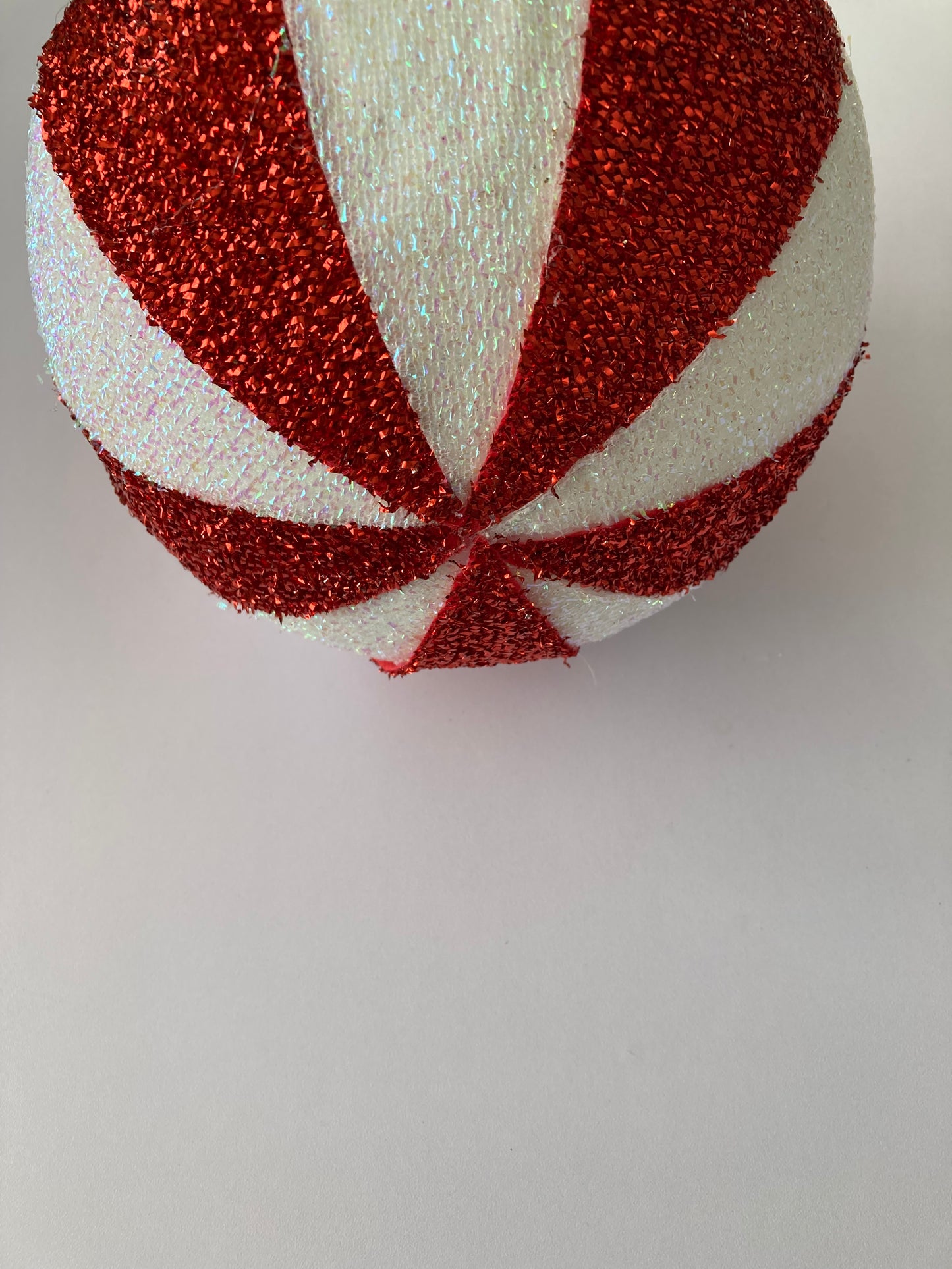 Giant Peppermint Candy Bauble