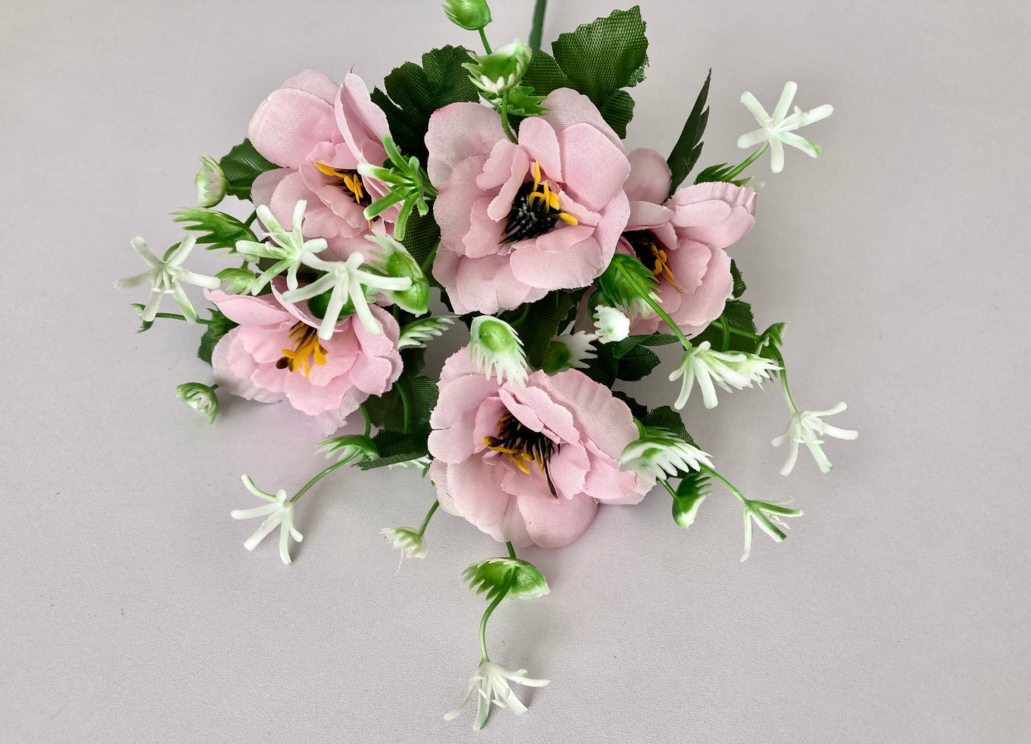 5 Pink Anemone Bunch