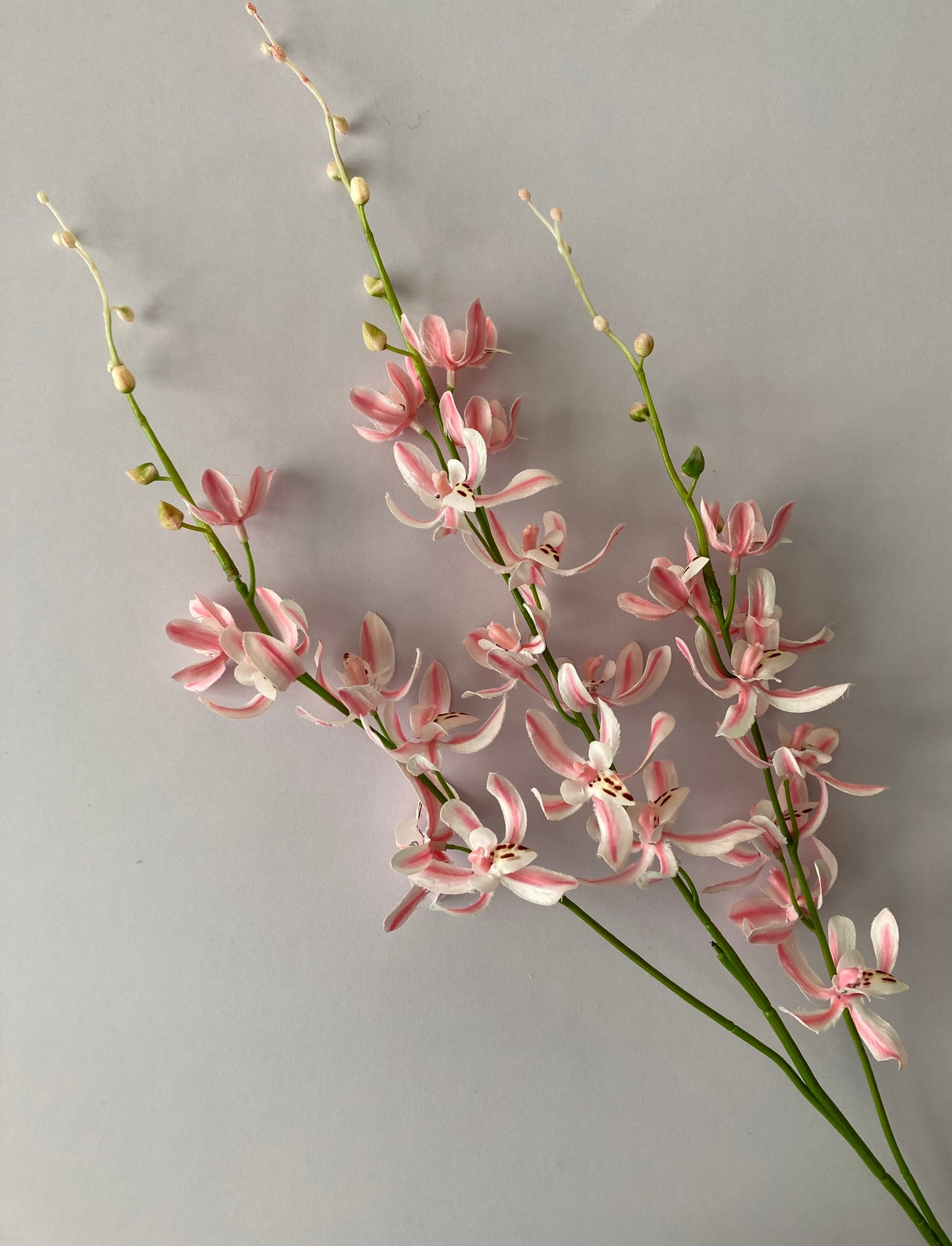 Pink & White Faux Trailing Flower
