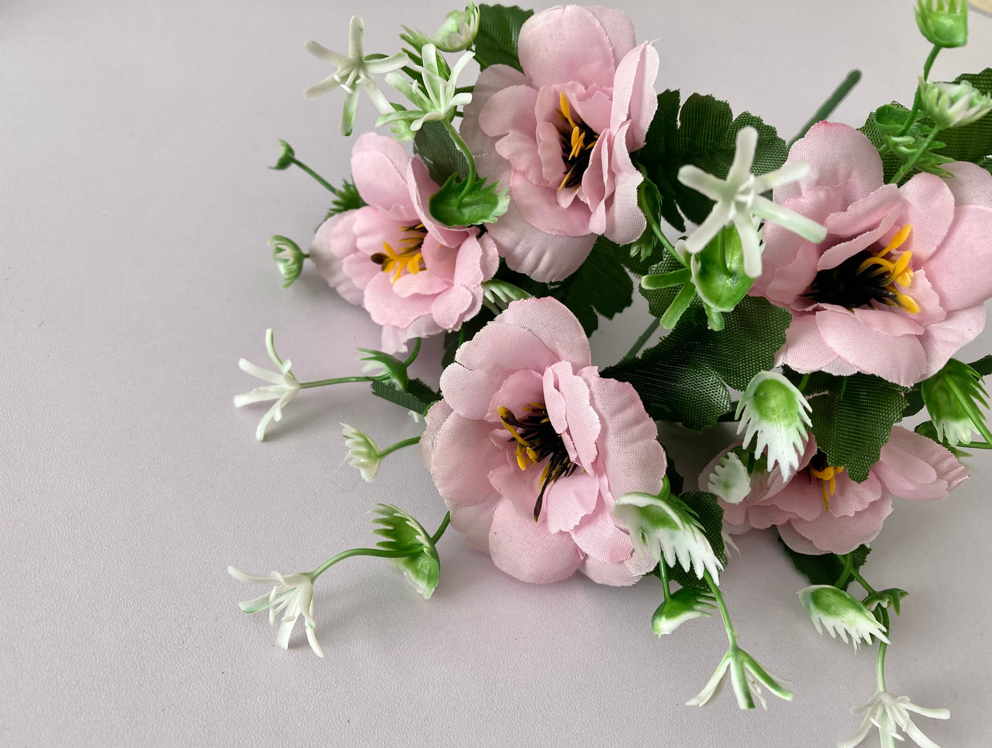 5 Pink Anemone Bunch