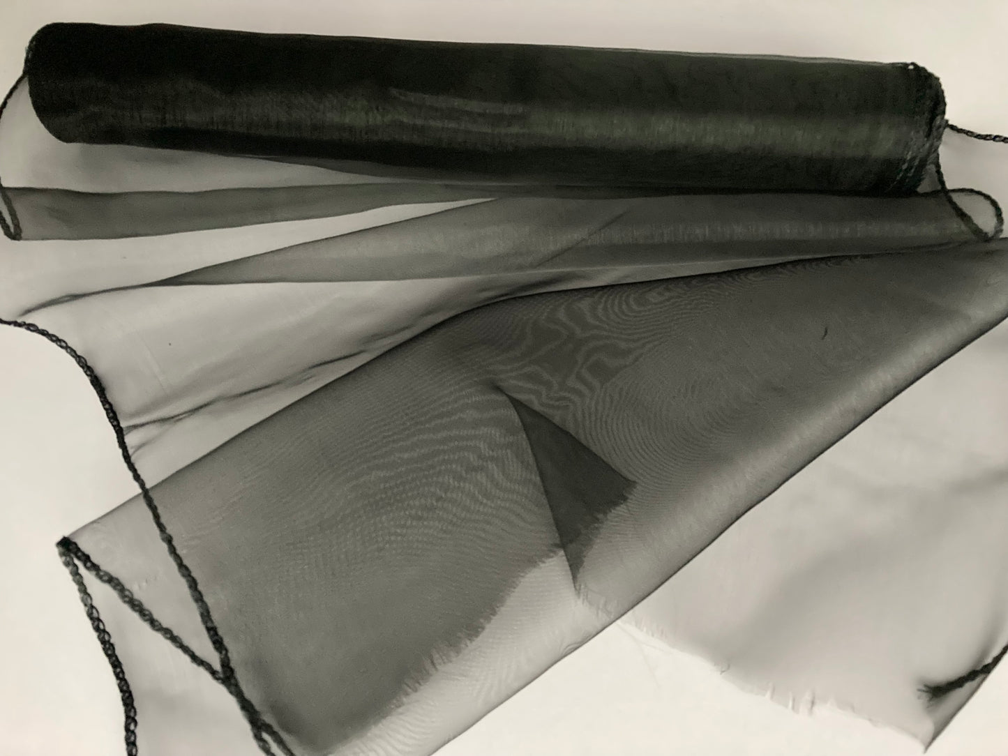 10yrd Black Organza Roll