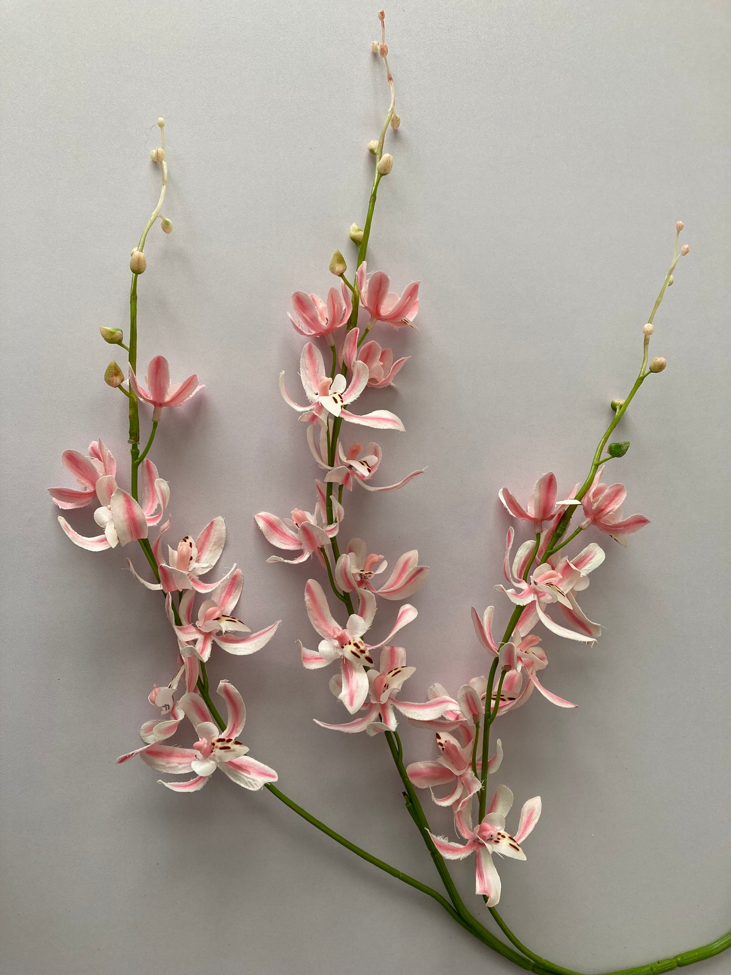 Pink & White Faux Trailing Flower