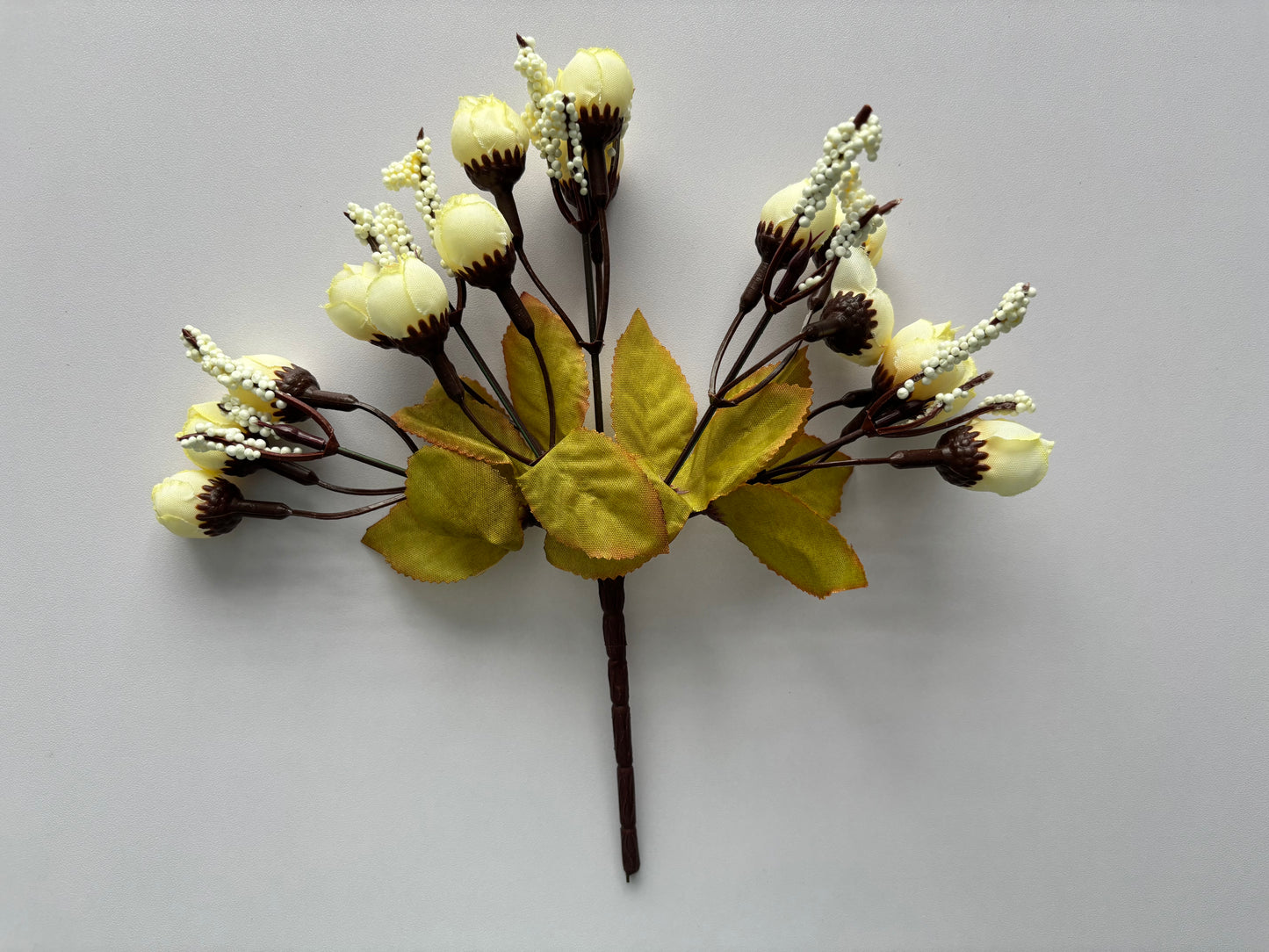 Ivory Rosebud Bunch