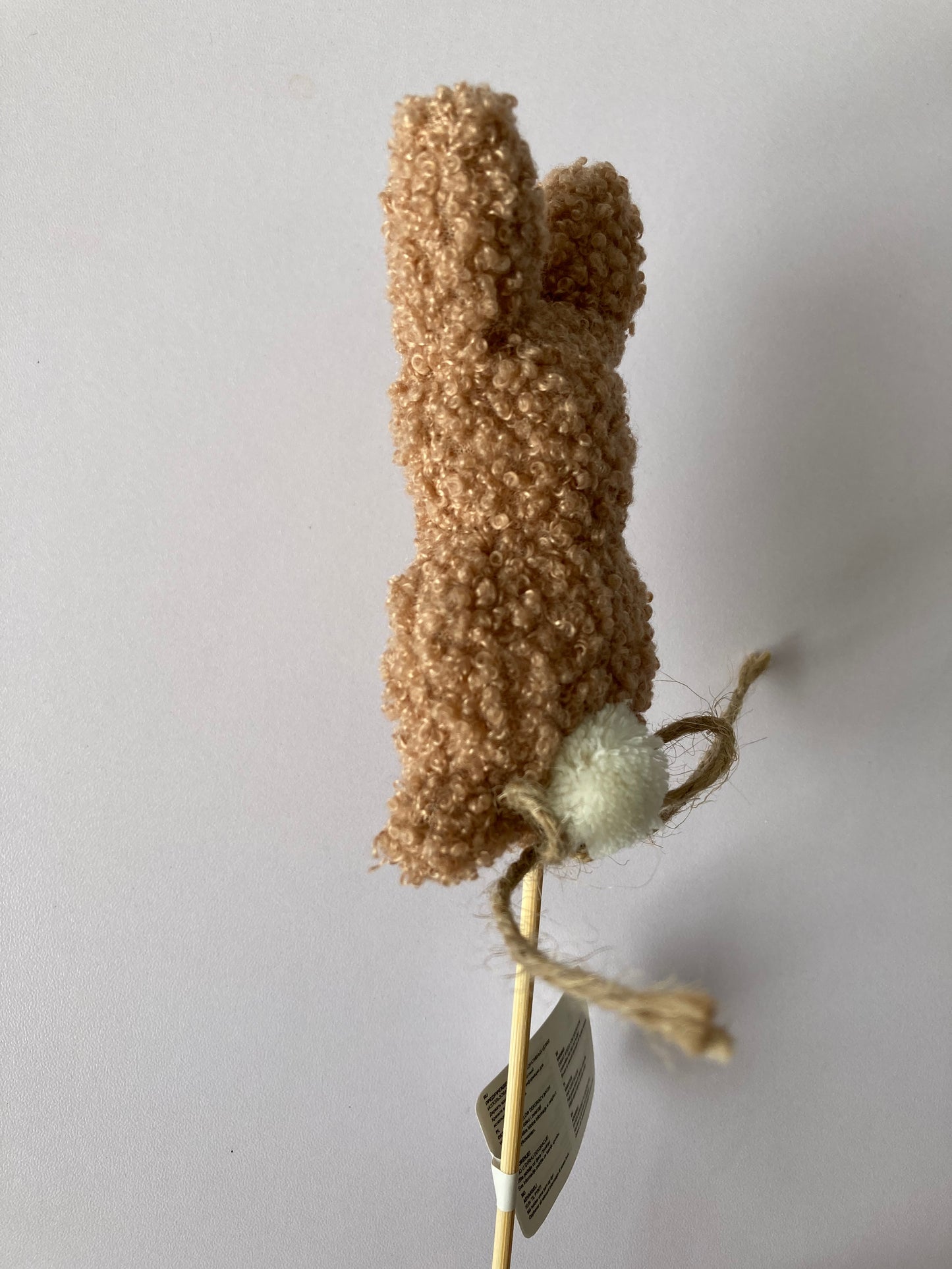 Brown Plush Rabbit Pick