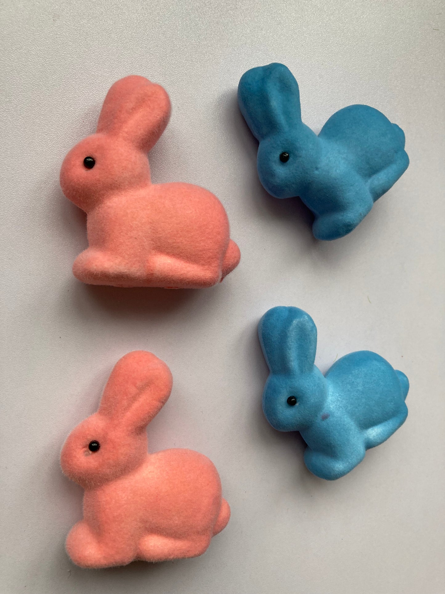 4pk Mini Blue & Pink Bunnies