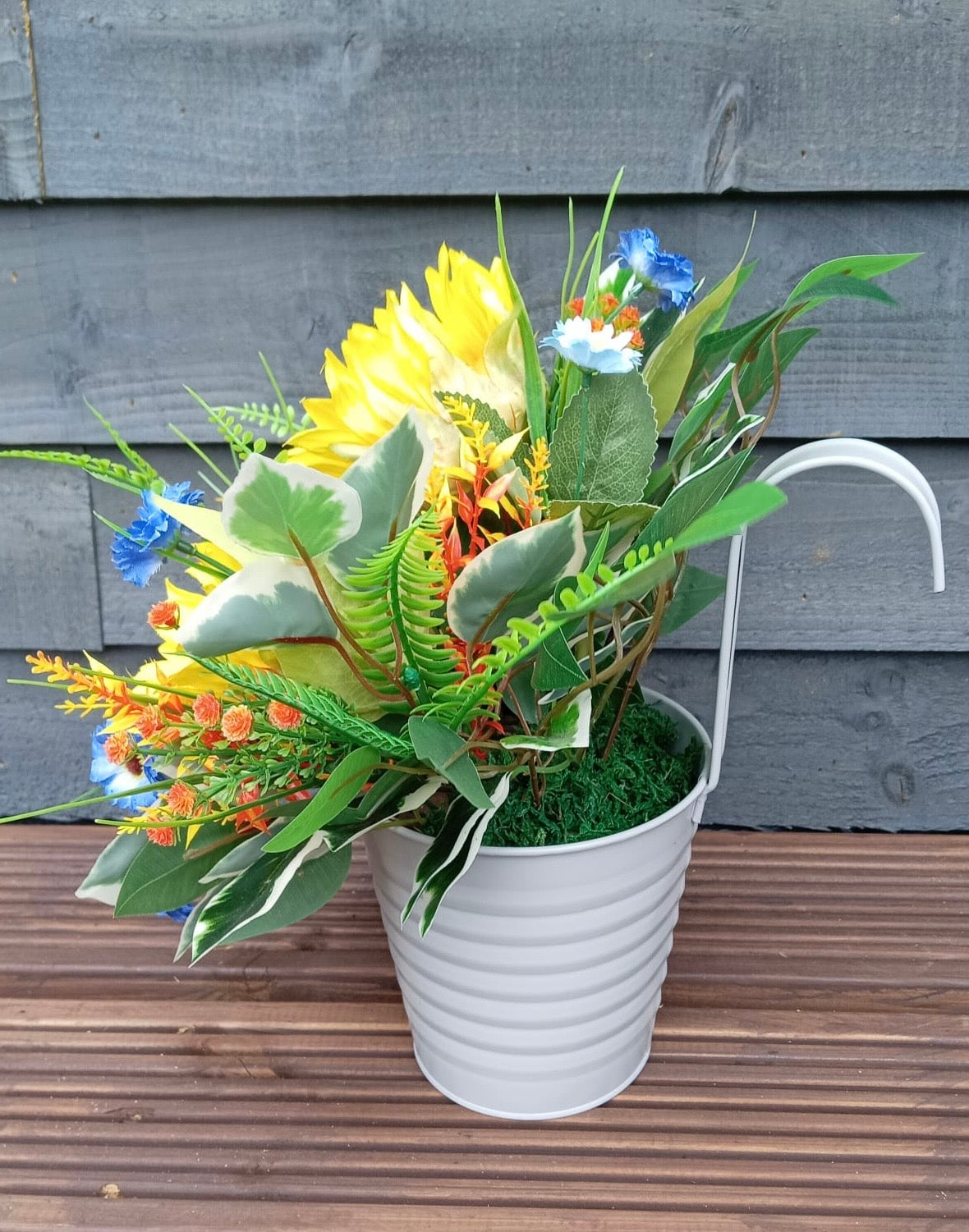 Sunflower Hanging Pot