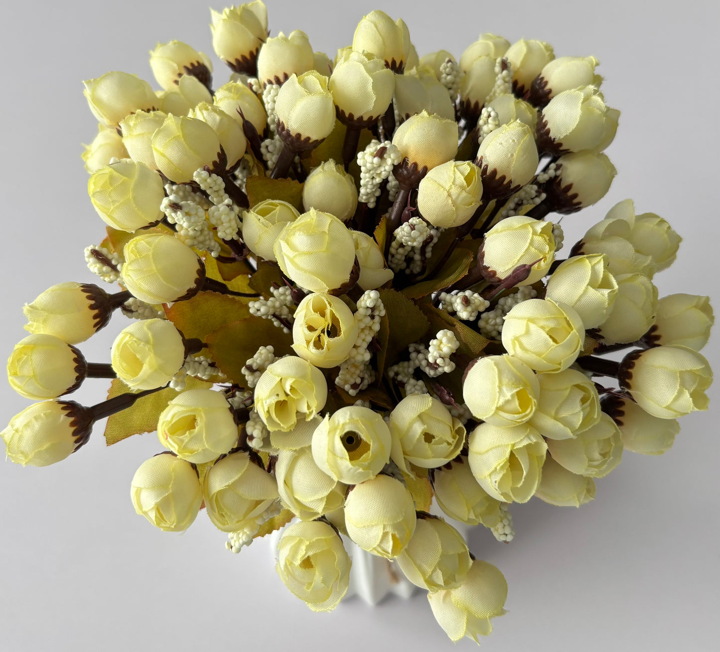 Ivory Rosebud Bunch