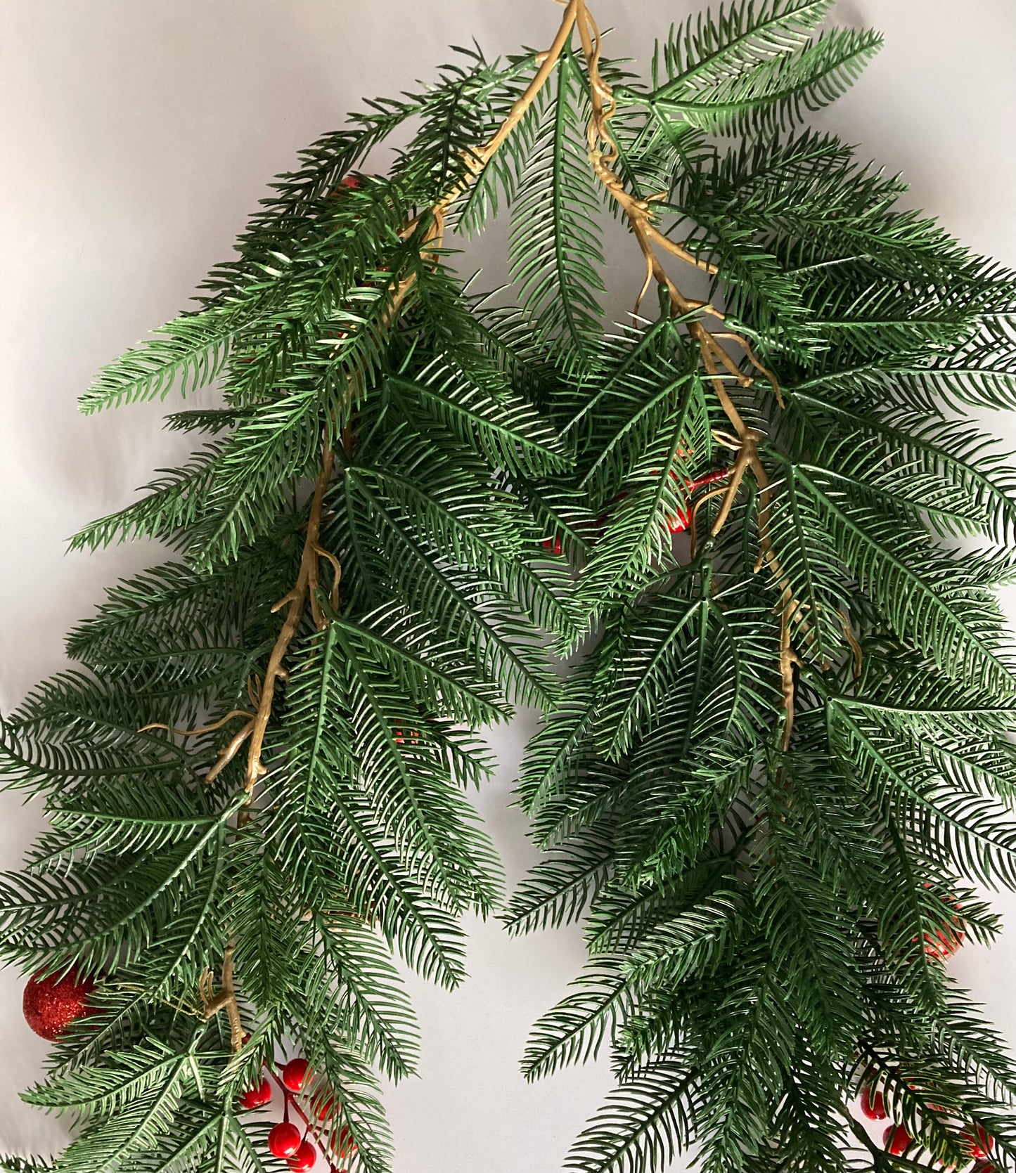 Double Berry, Pinecone & Bauble Trailing Spruce