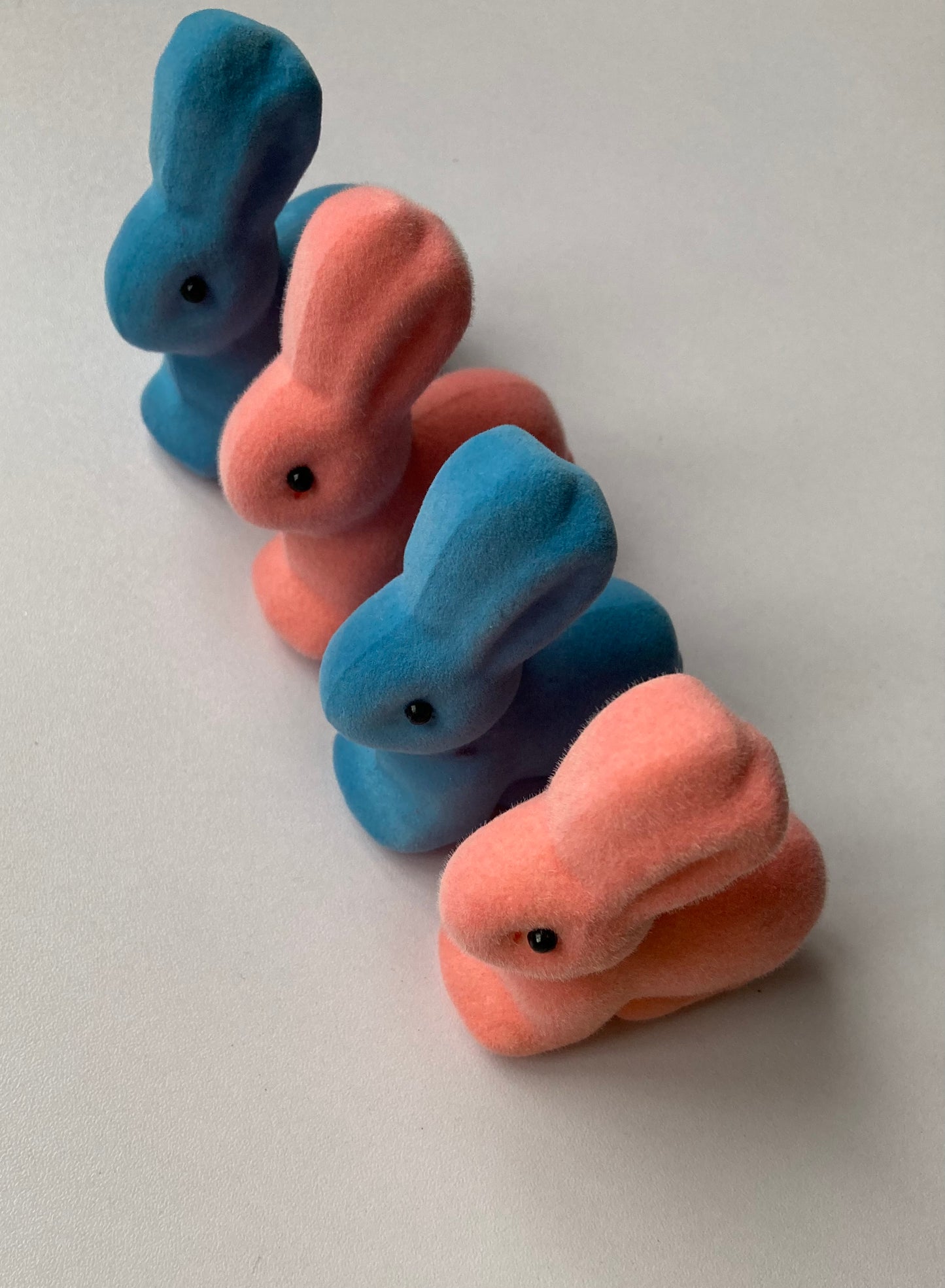 4pk Mini Blue & Pink Bunnies