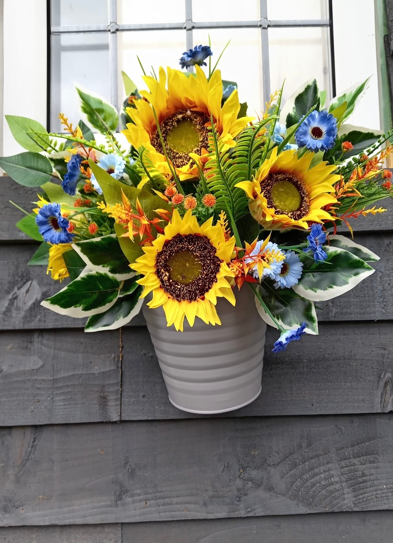 Sunflower Hanging Pot
