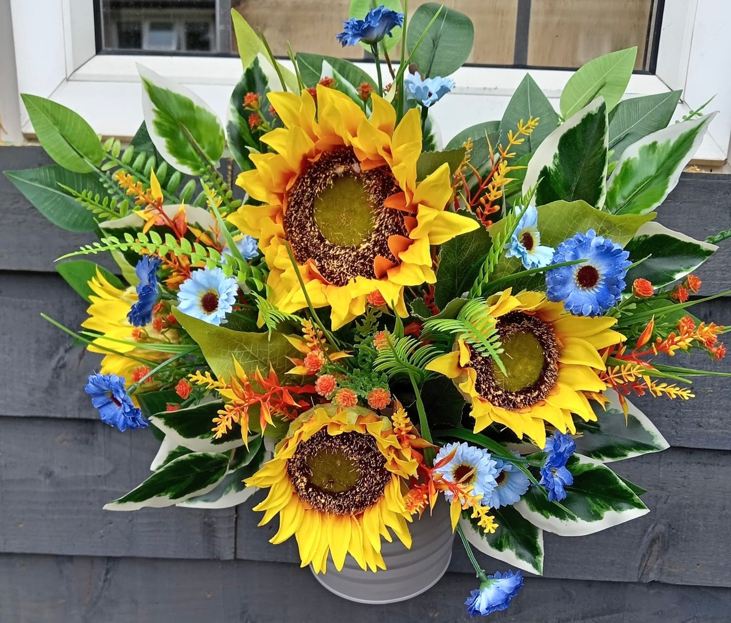 Sunflower Hanging Pot