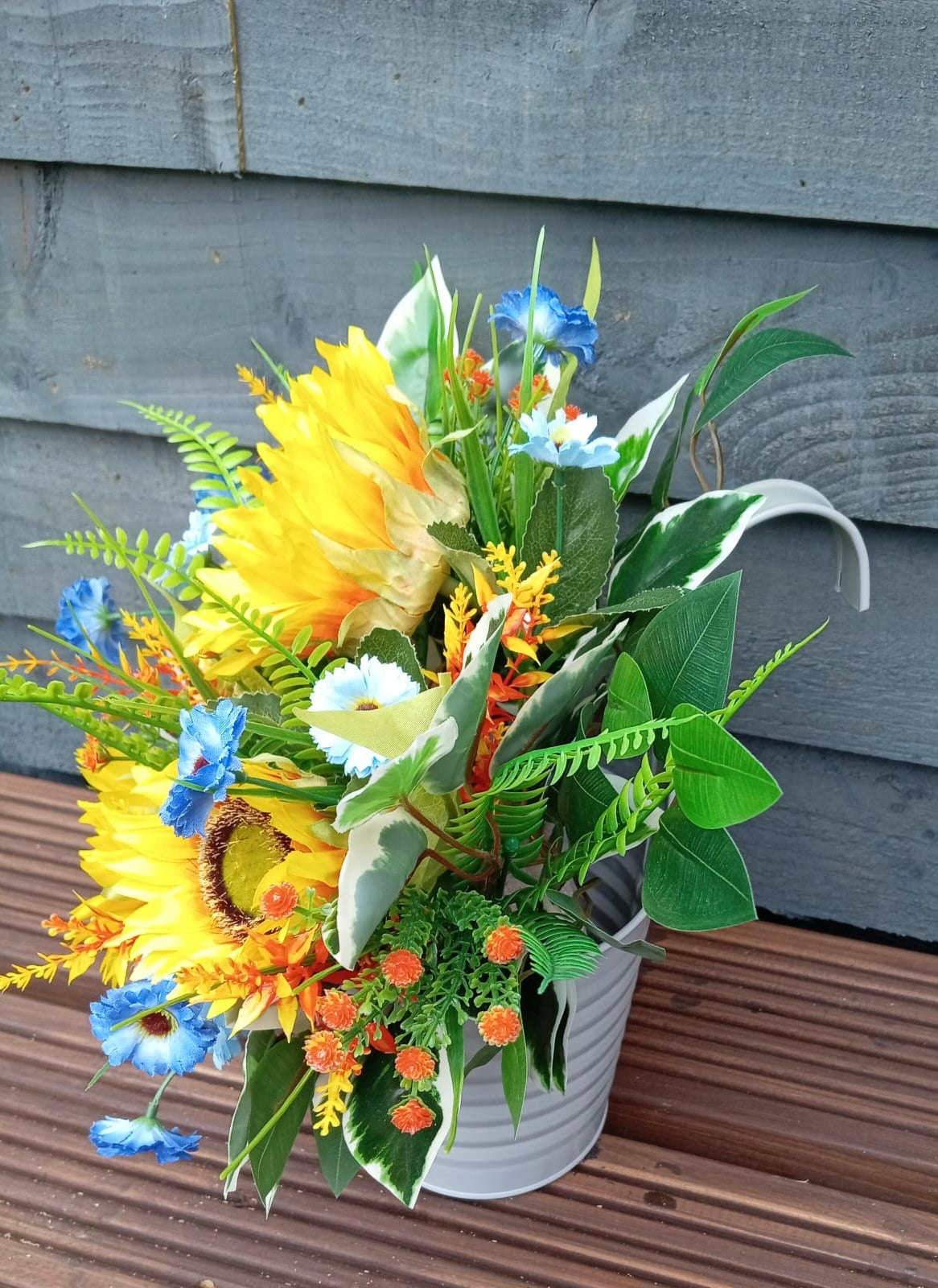 Sunflower Hanging Pot