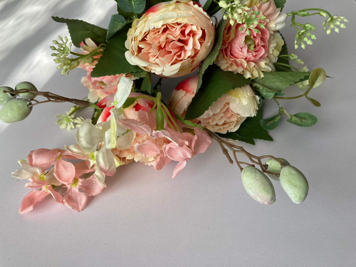 Mixed Peony & Foliage