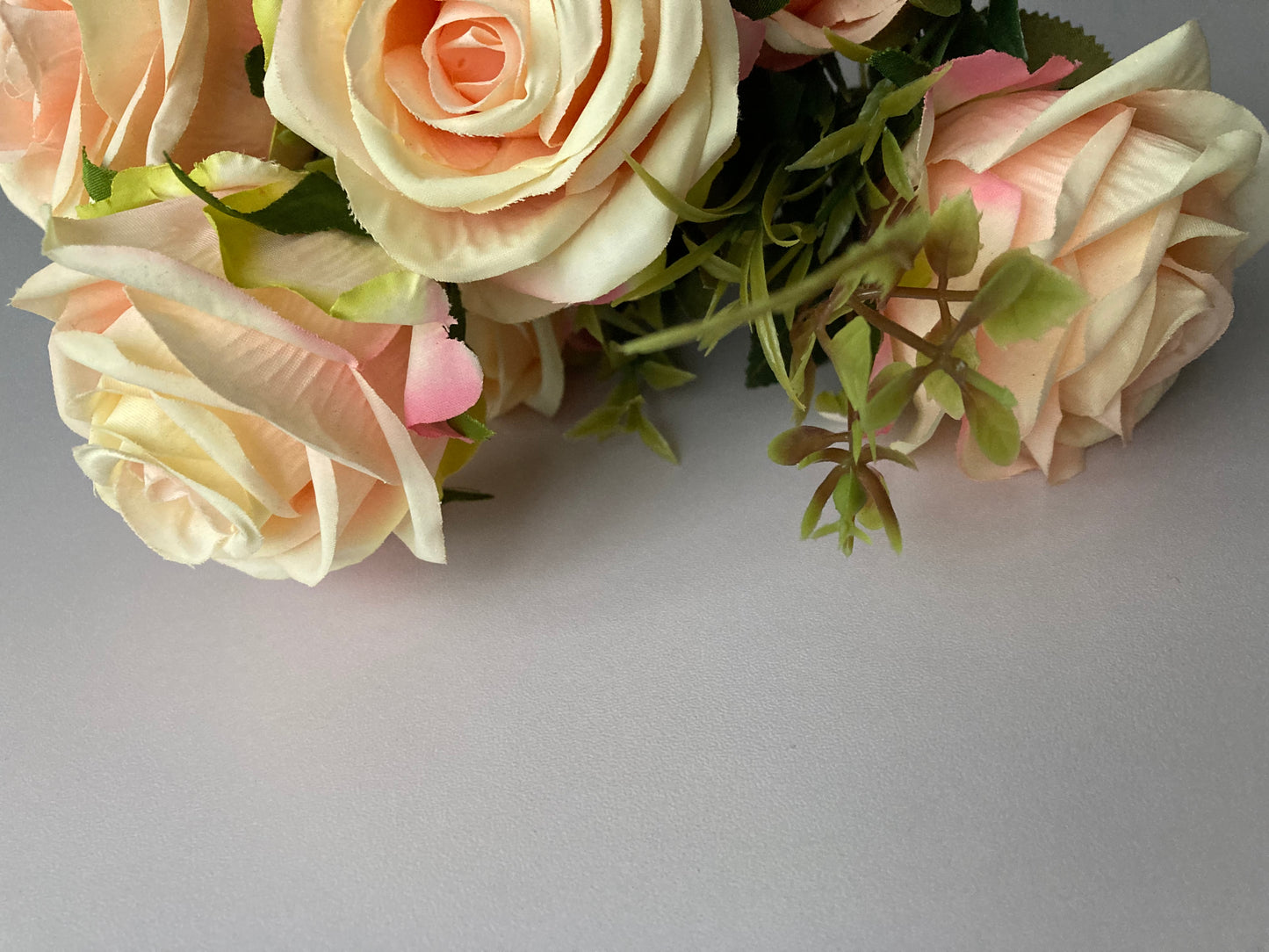 Autumn Peach & Pink Roses