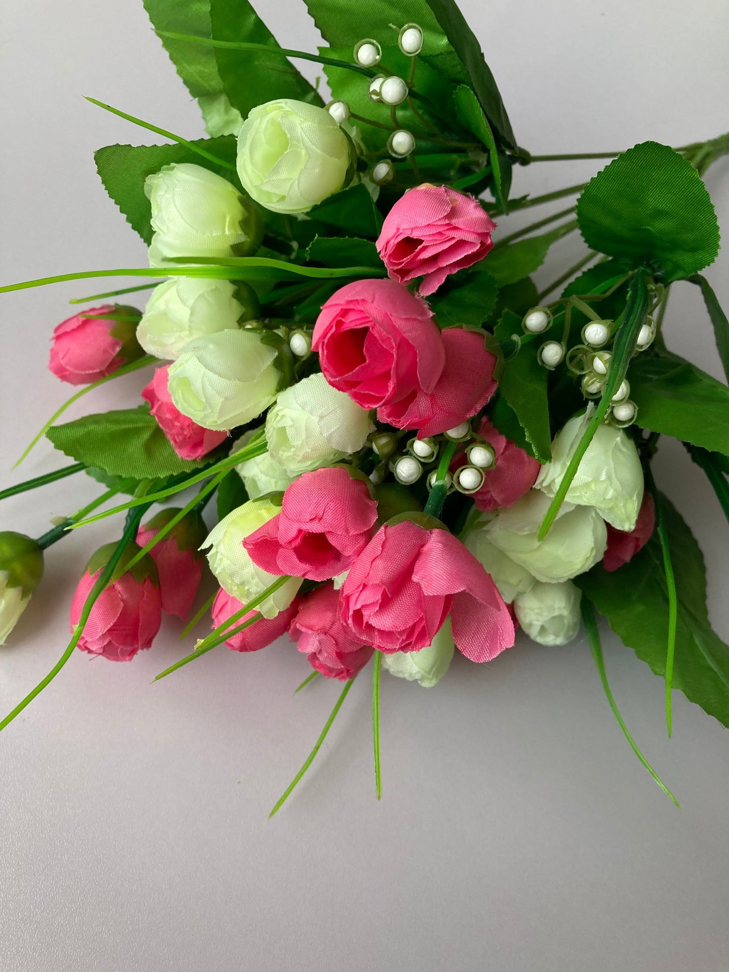 Pink & Ivory Baby Tulip Bunch