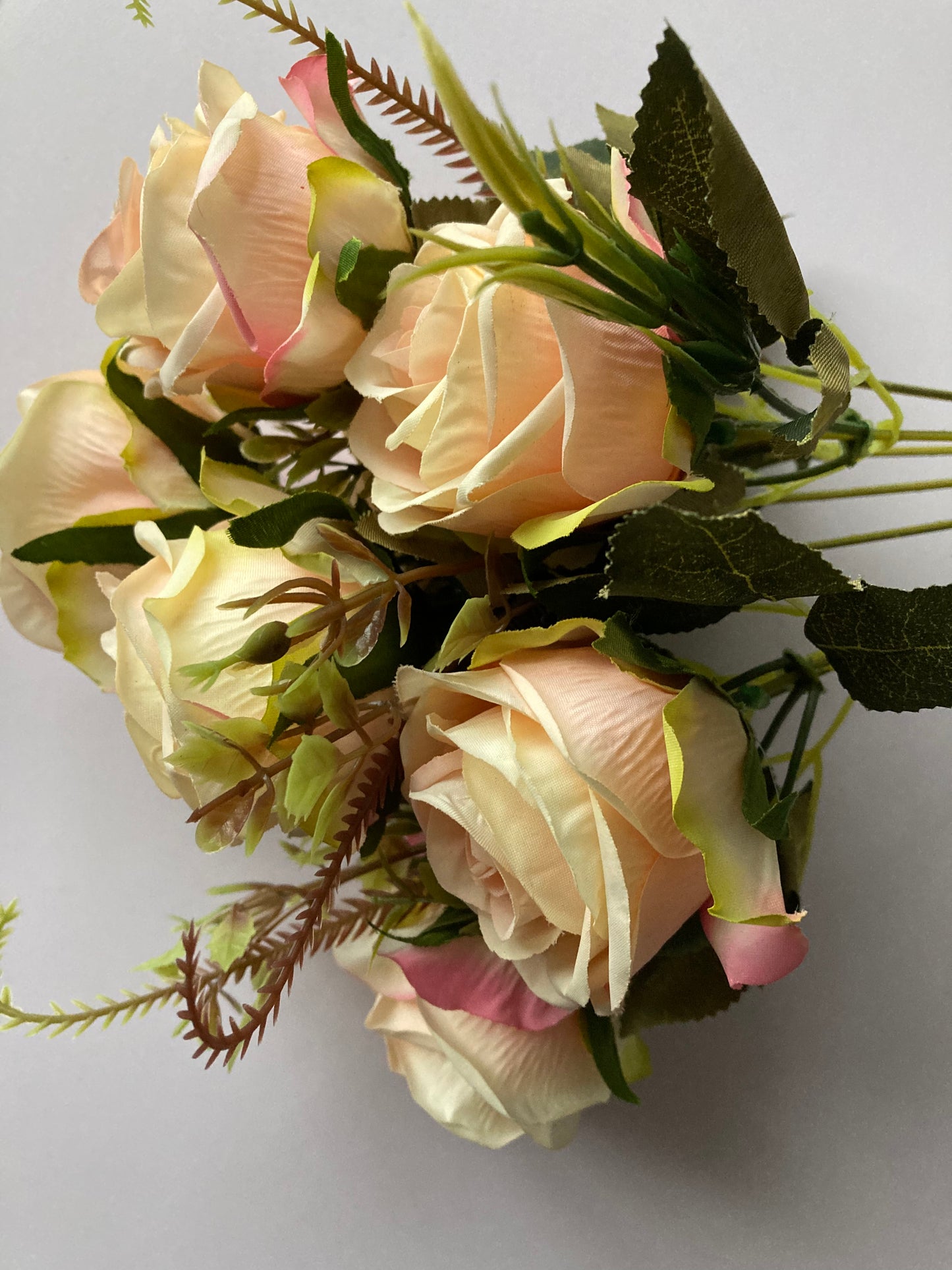 Autumn Peach & Pink Roses