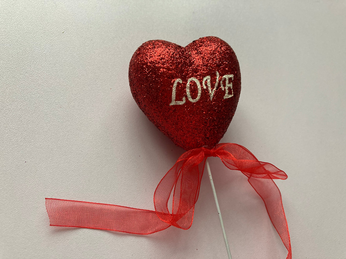 6 Pack Love Heart Pick