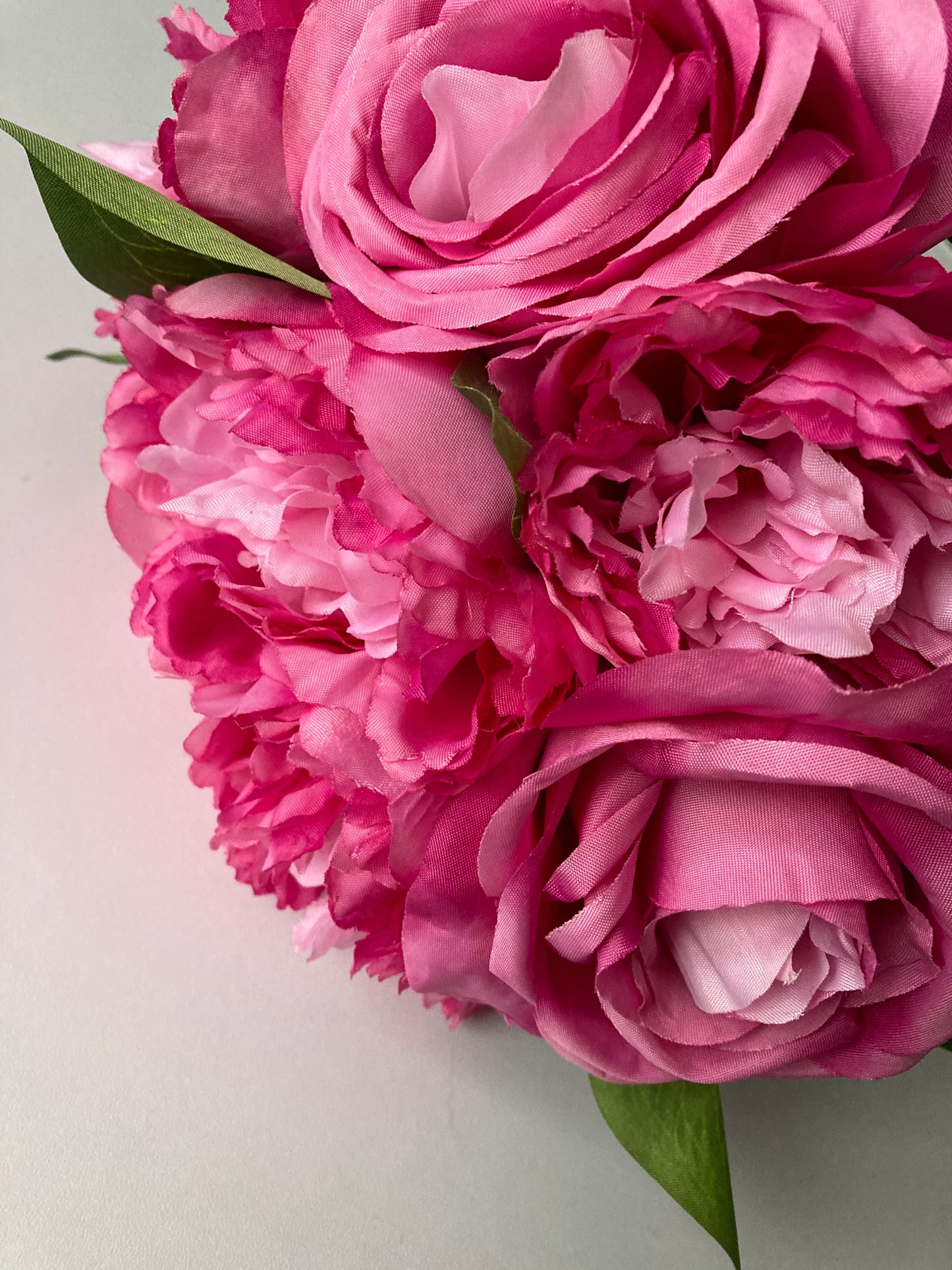 Hot Pink Rose & Peony Bunch