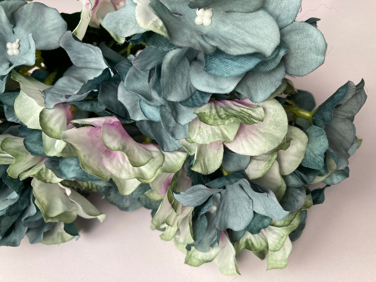 Teal & Green Hydrangea Bunch