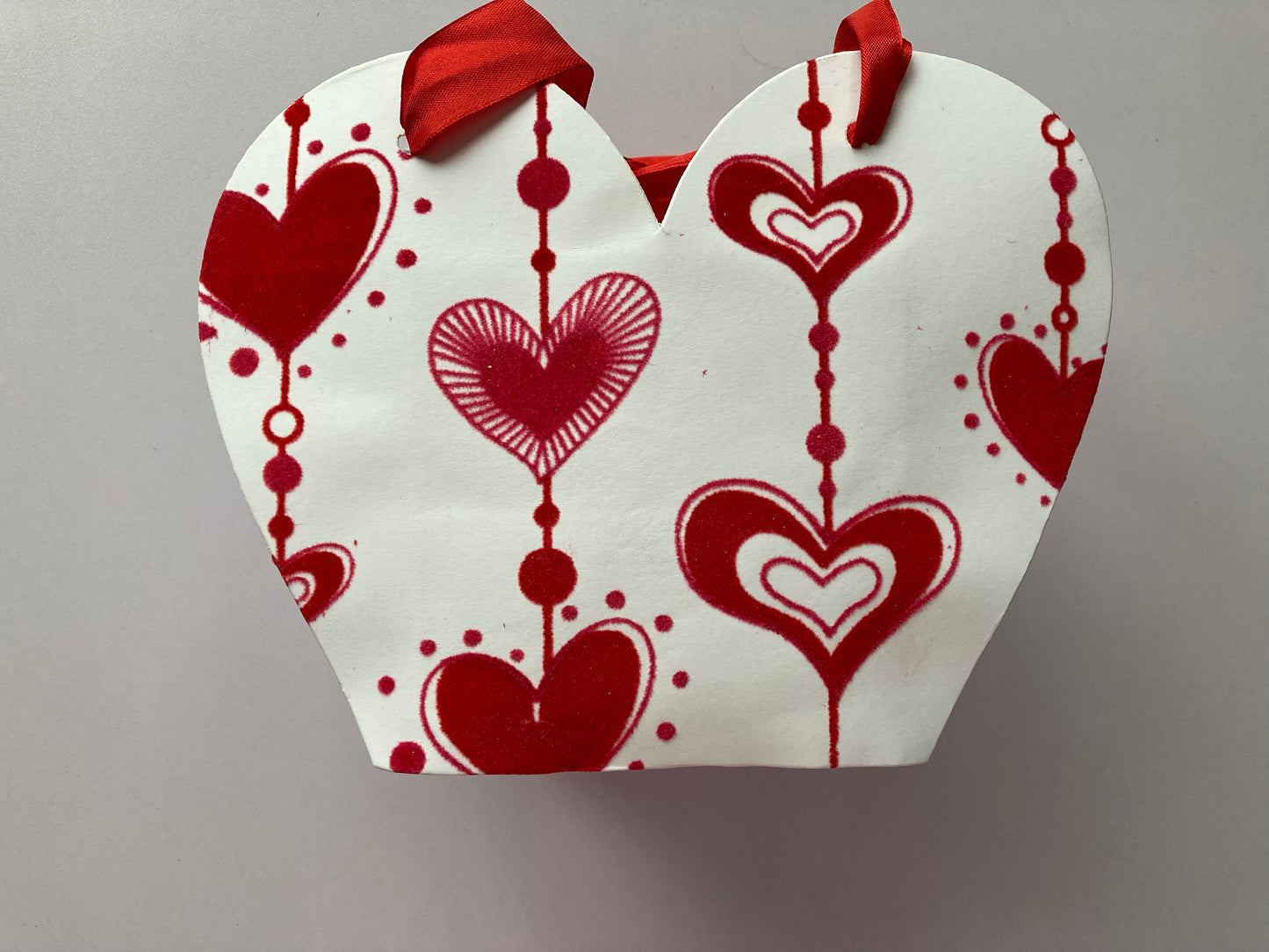 5 Pack Small Card Heart Shaped Pot