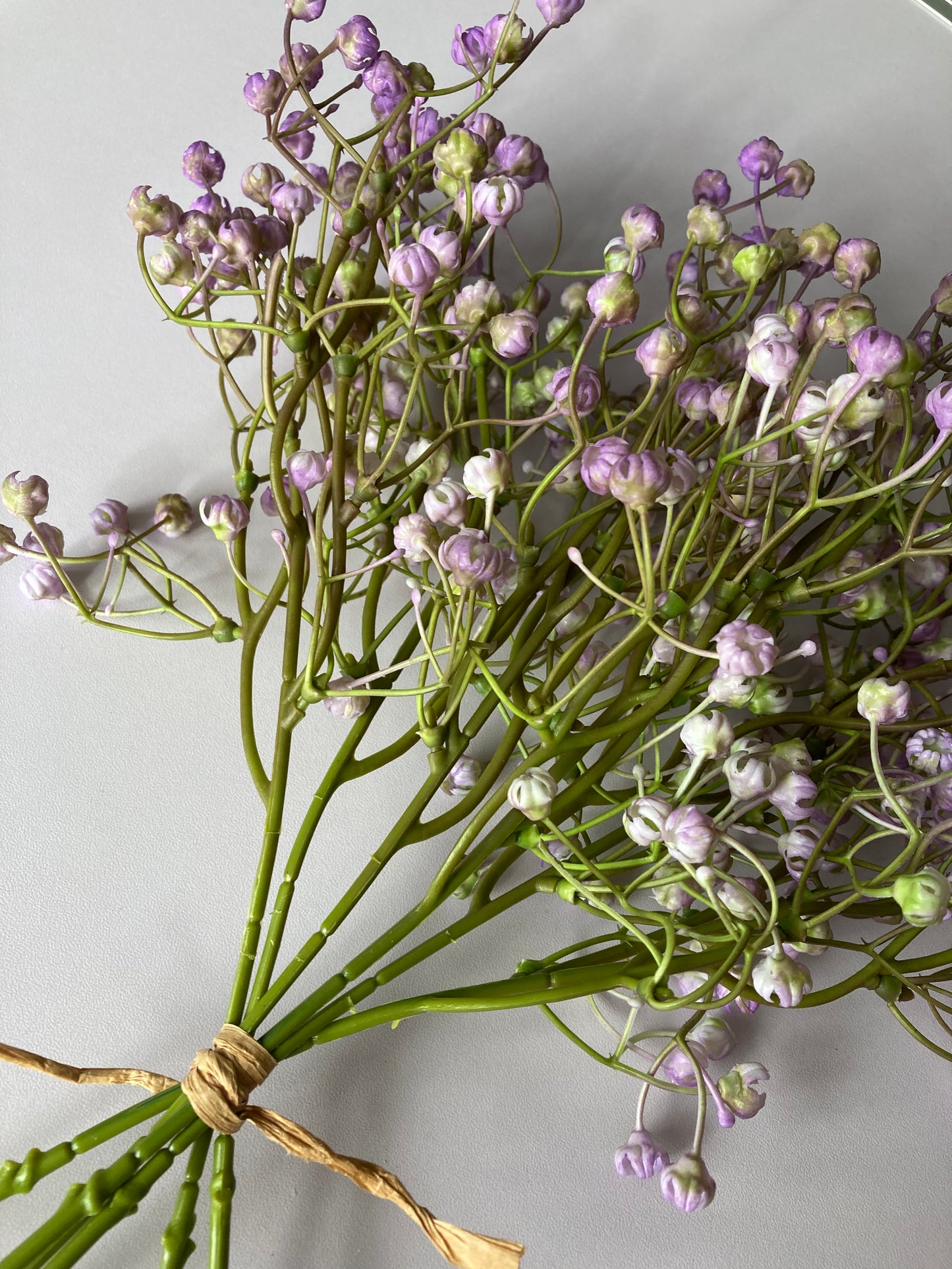 6 Purple Baby's Breath Bunch