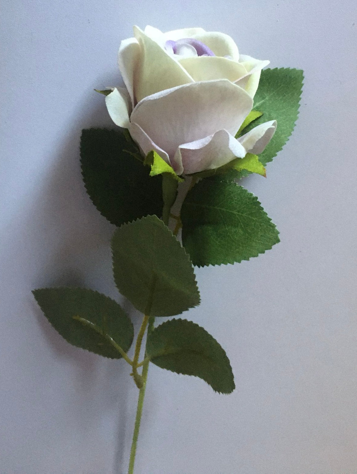 Lilac Centre Small Velvet Rose