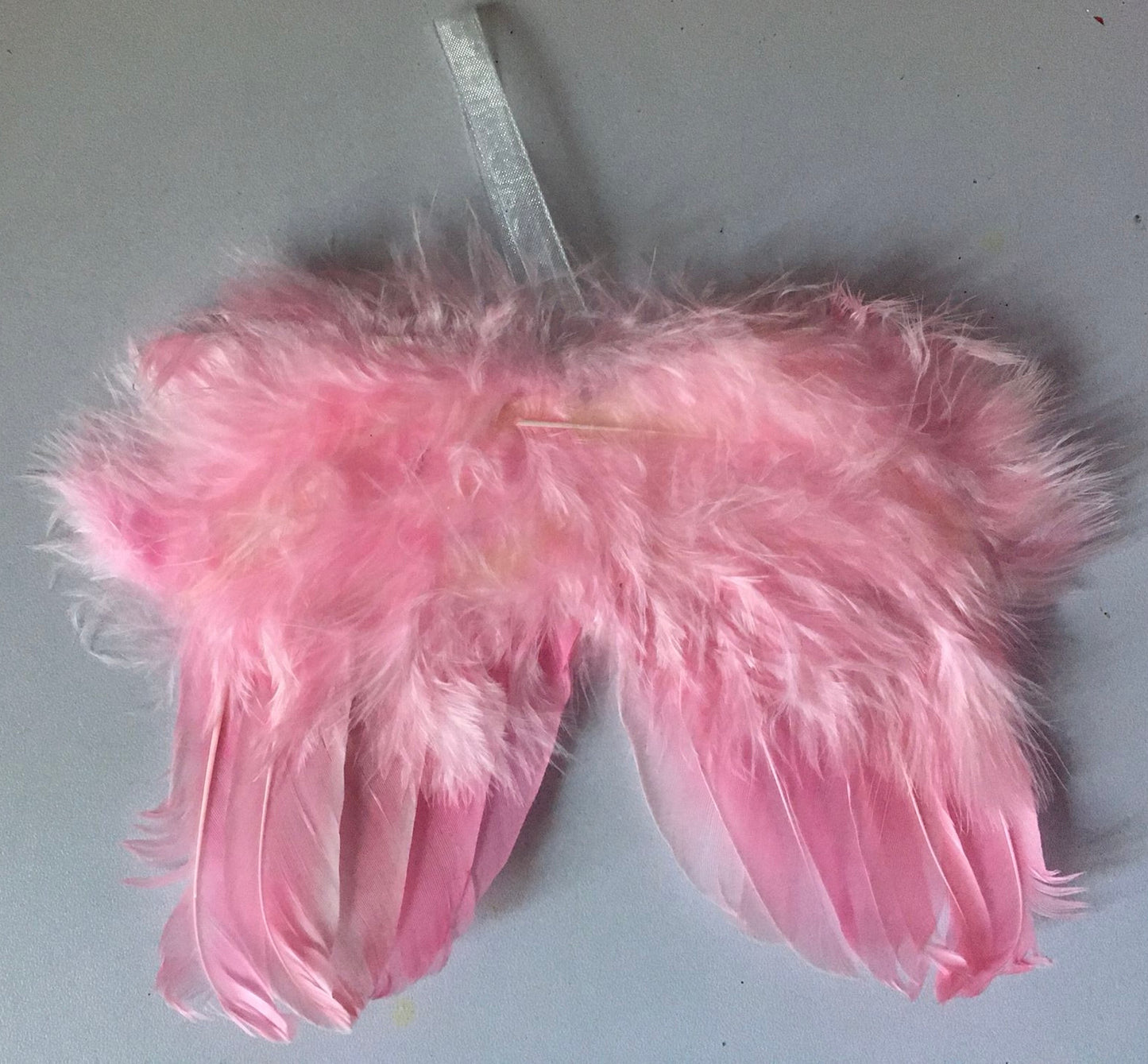Pink Feather Angel Wings