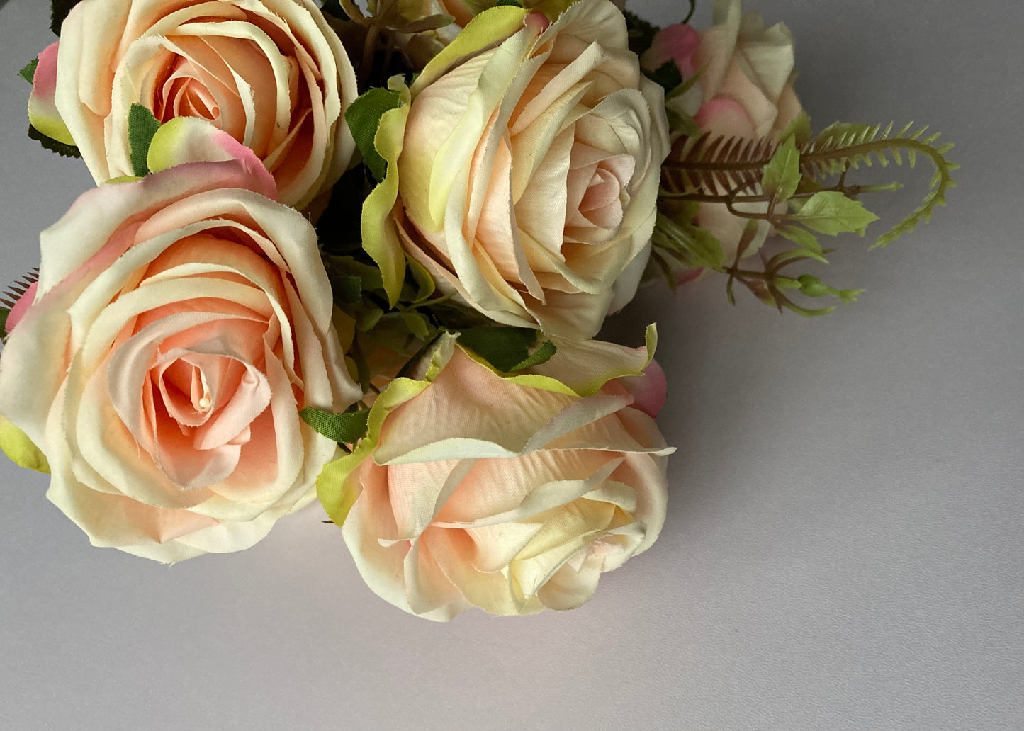 Autumn Peach & Pink Roses
