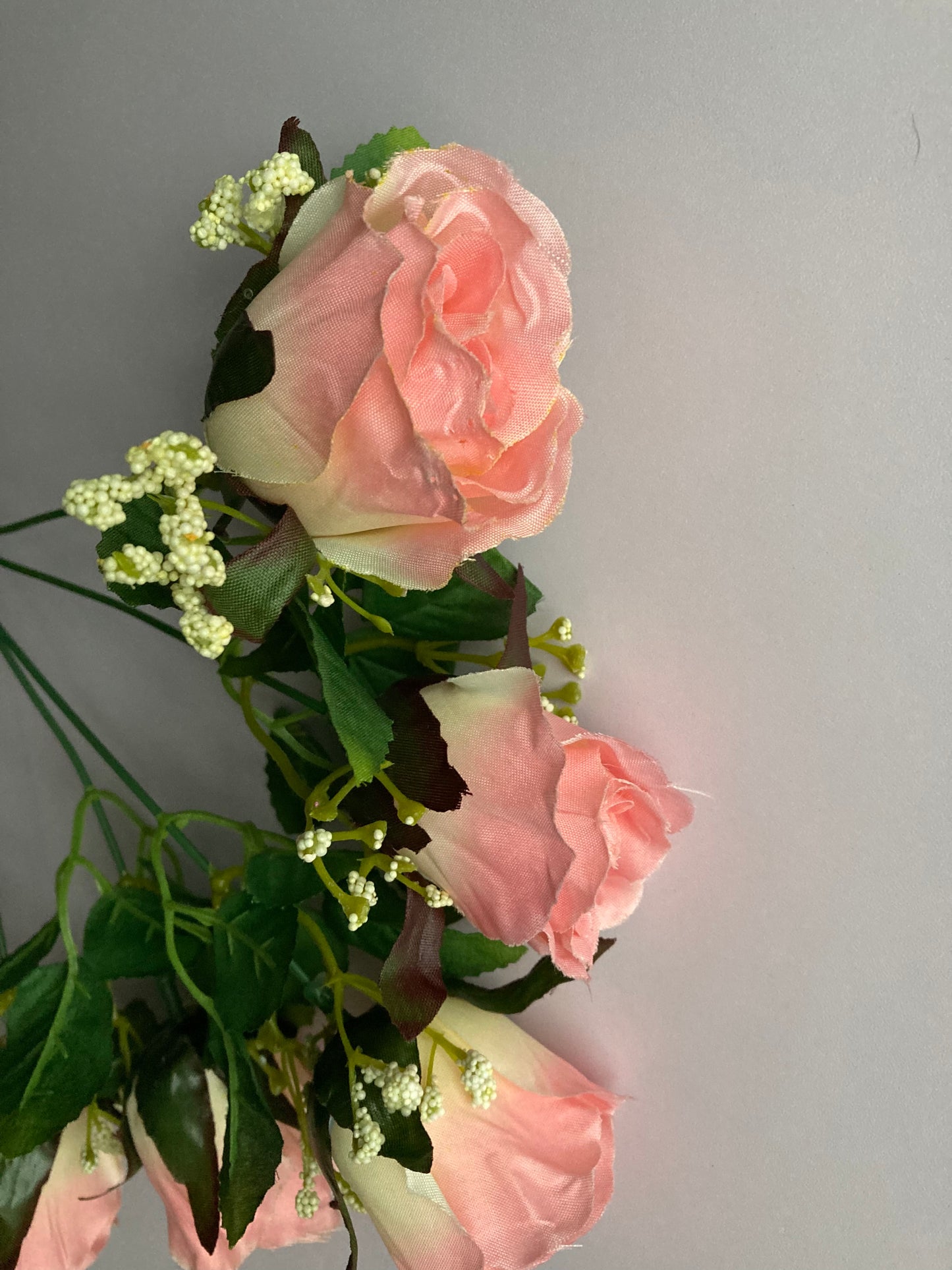 5 Pink Rose & Gyp Bunch