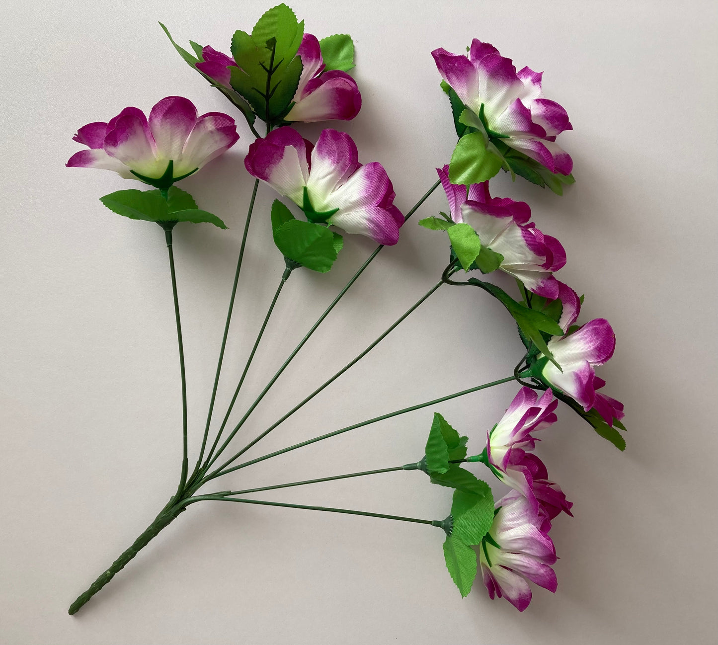 Purple & White Dahlia Bunch