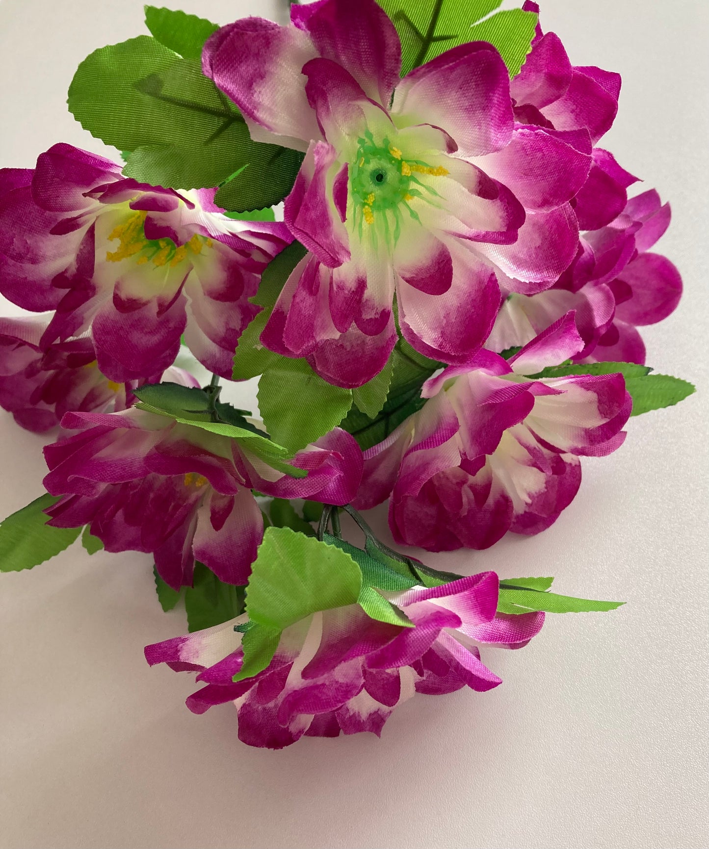 Purple & White Dahlia Bunch