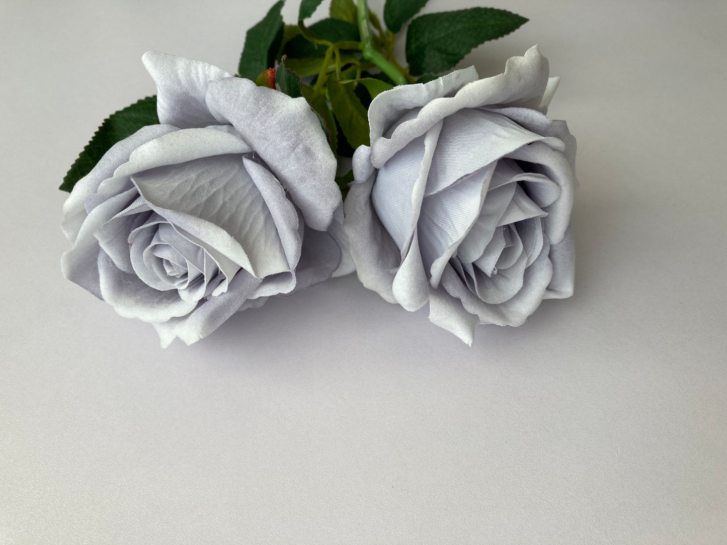 Grey Velvet Soft Touch Single Stem