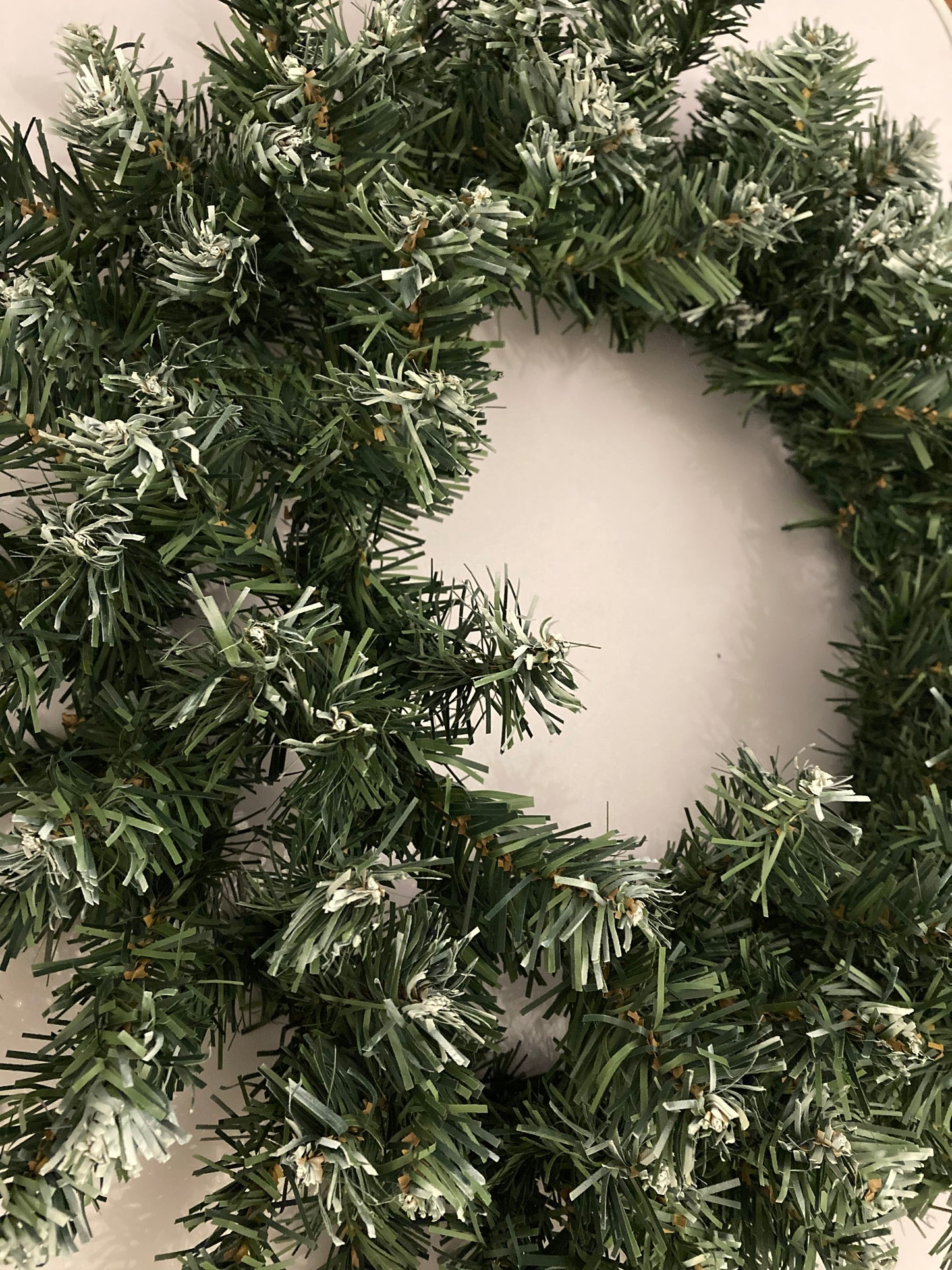 Snowy Tipped Spruce Wreath