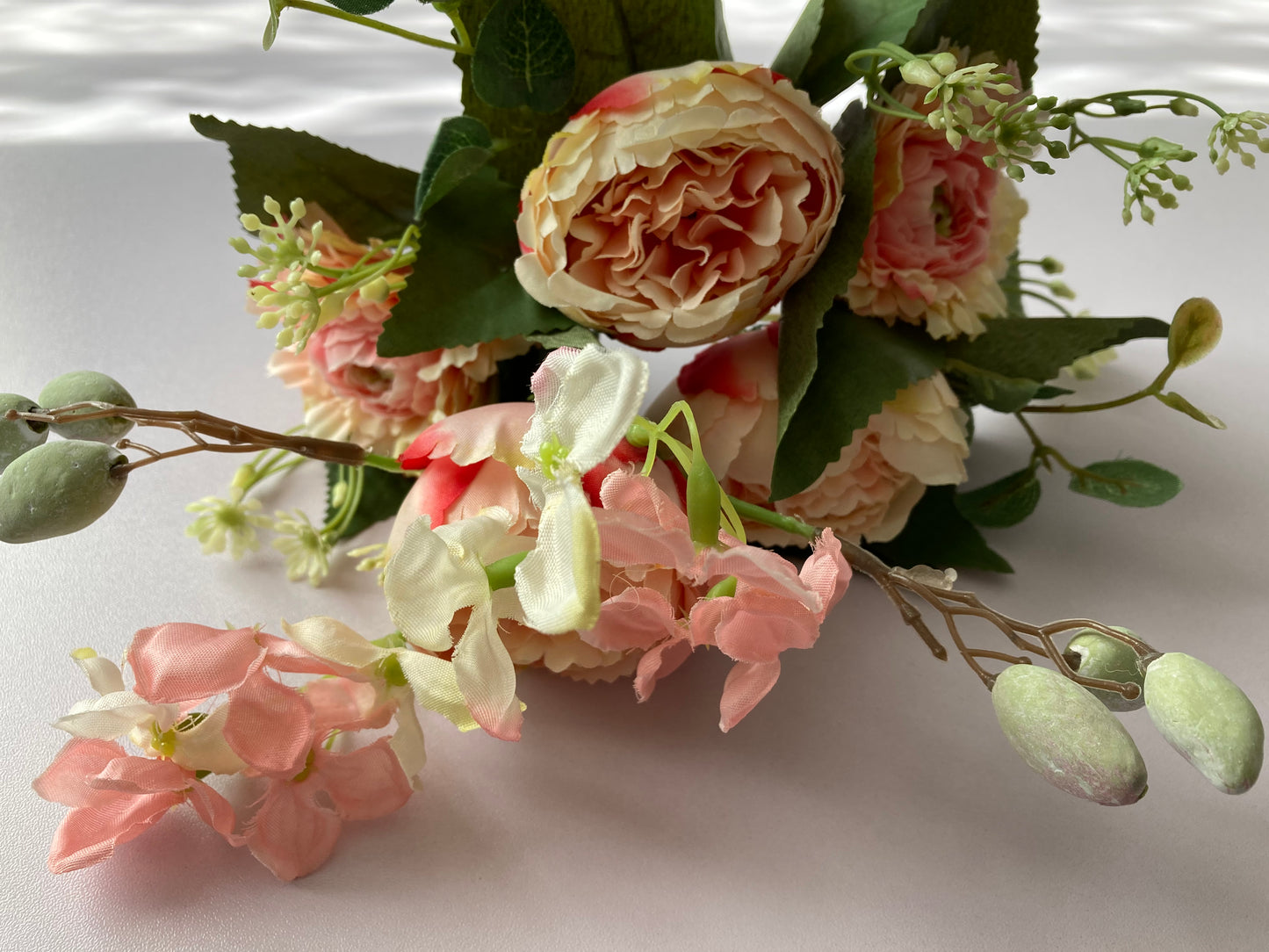 Mixed Peony & Foliage