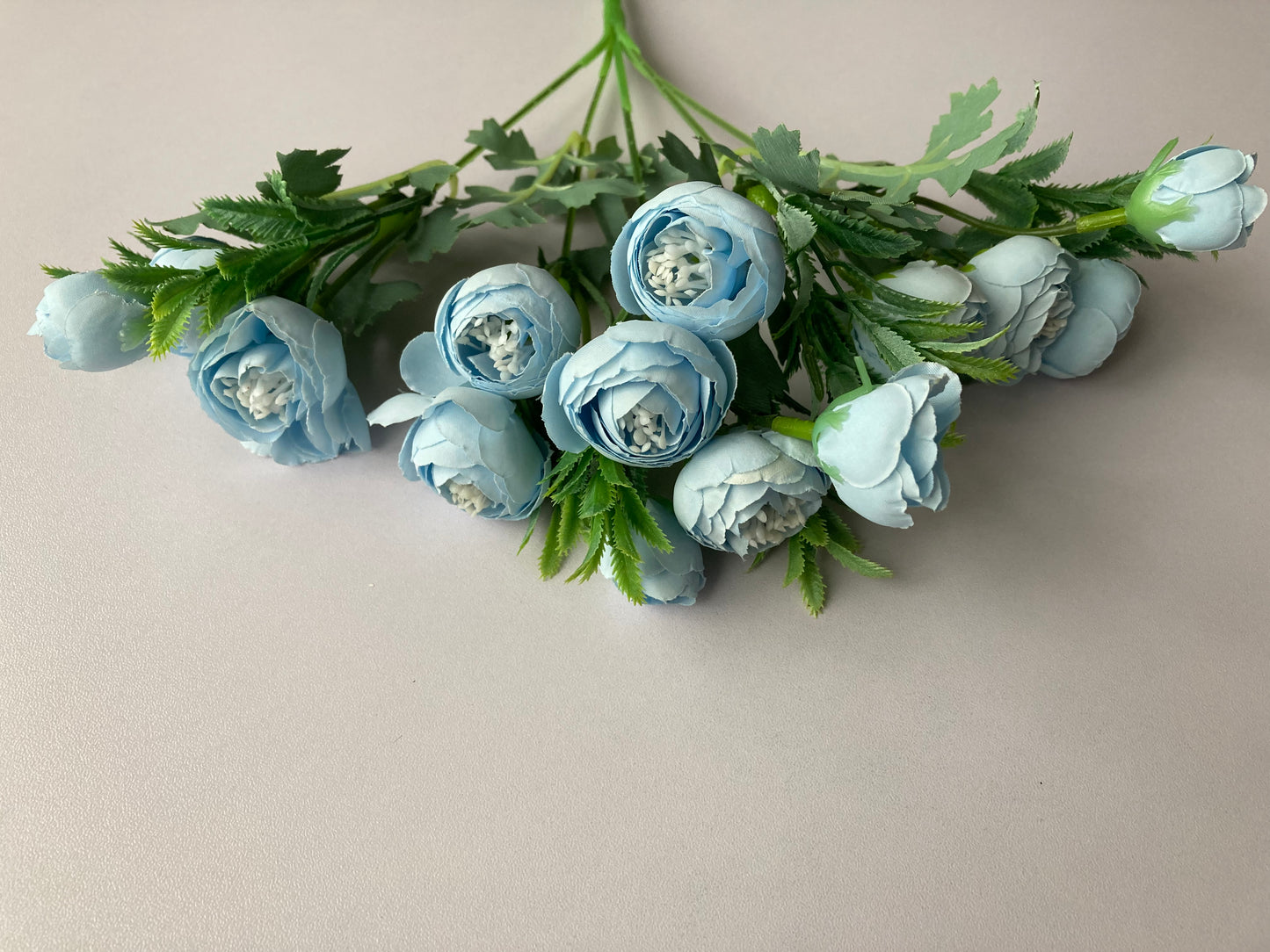 Soft Blue Ranunculus Bunch