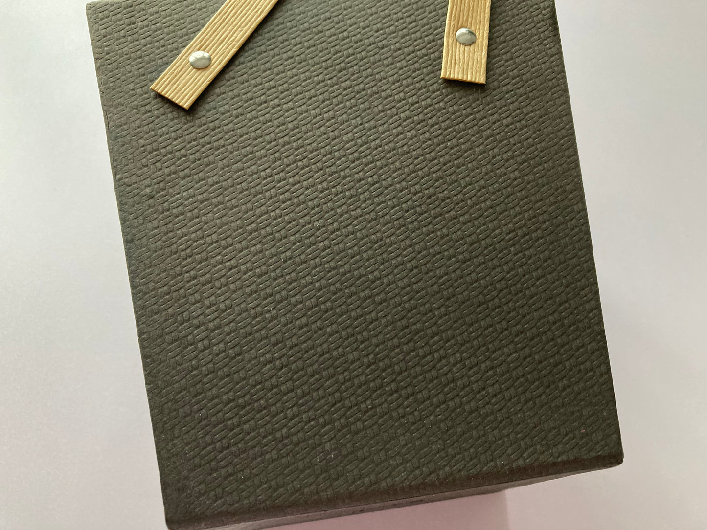 Dark Brown Square Hanging Basket